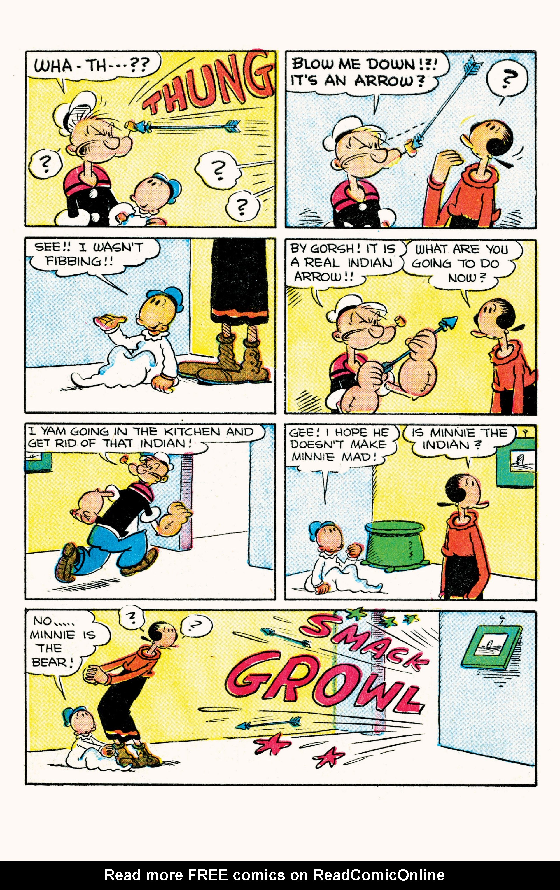 Read online Classic Popeye comic -  Issue #25 - 27