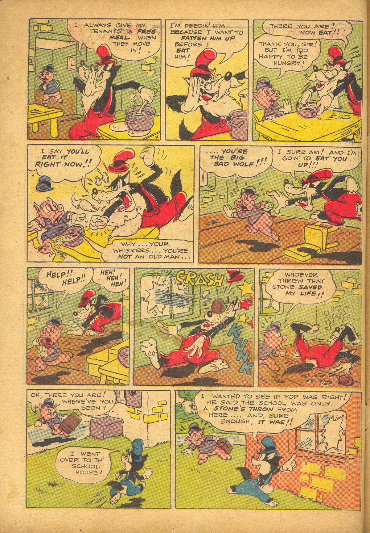 Read online Walt Disney's Comics and Stories comic -  Issue #58 - 22