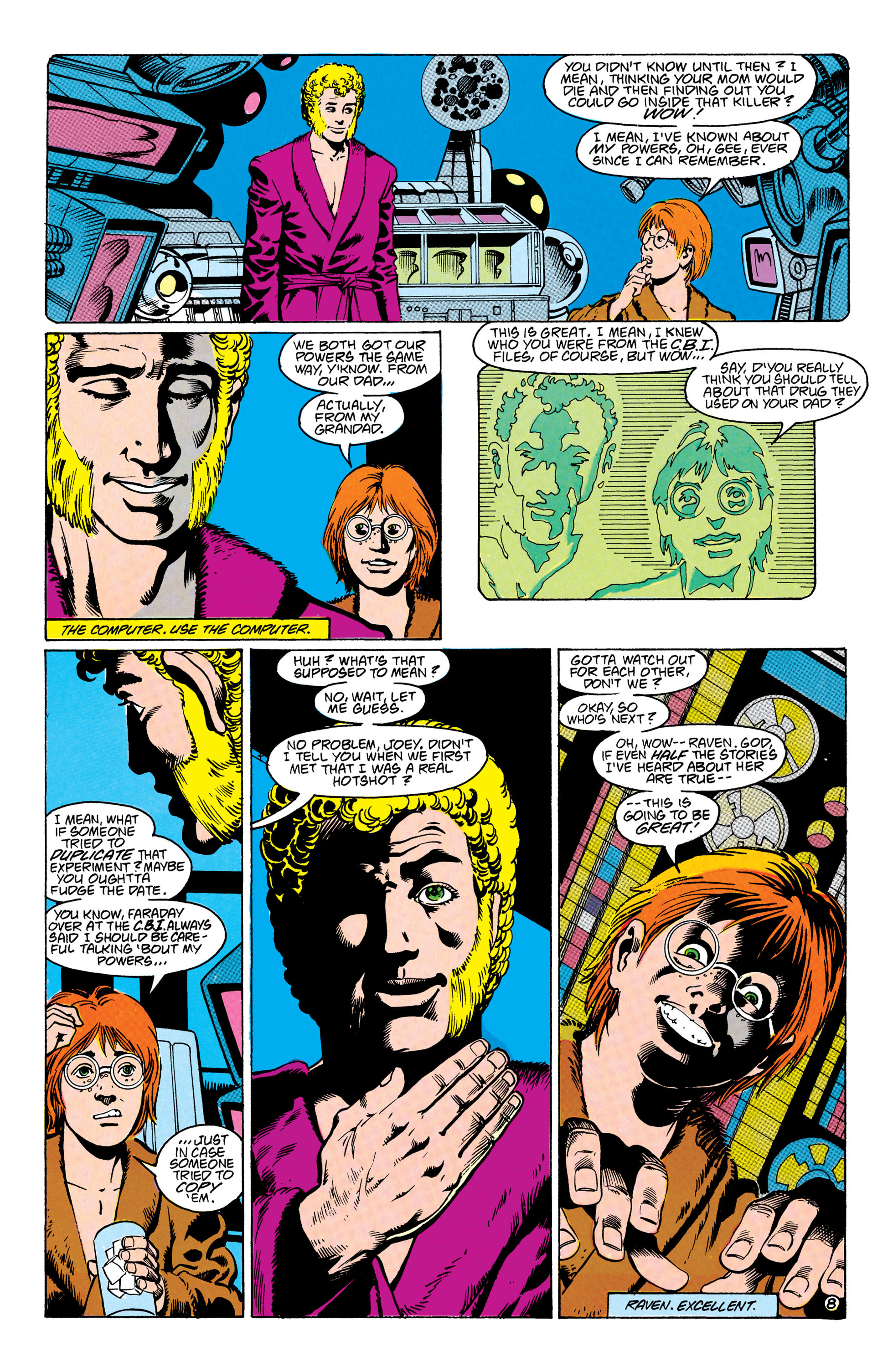 Read online The New Teen Titans (1984) comic -  Issue #47 - 9