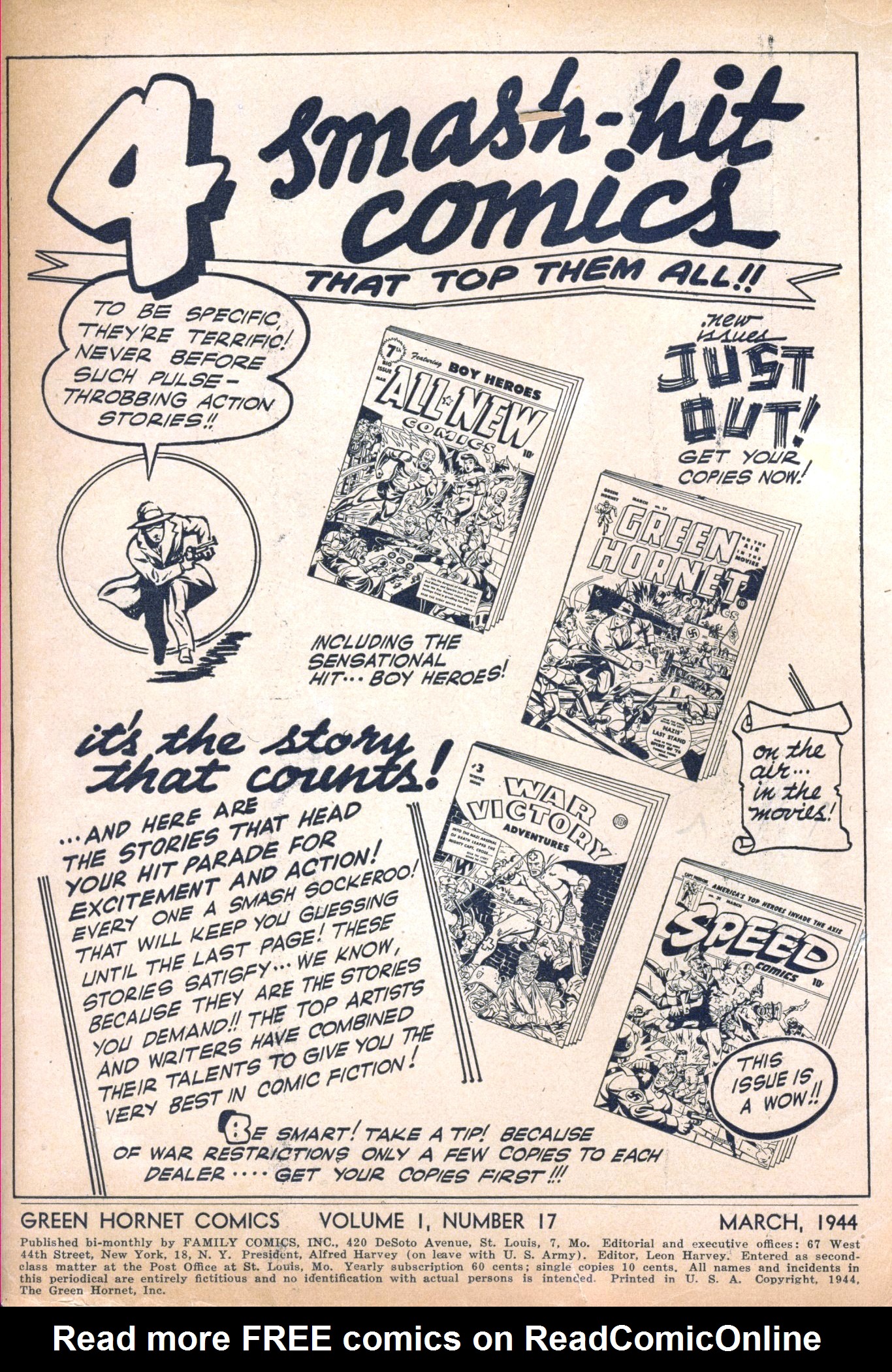 Read online Green Hornet Comics comic -  Issue #17 - 2