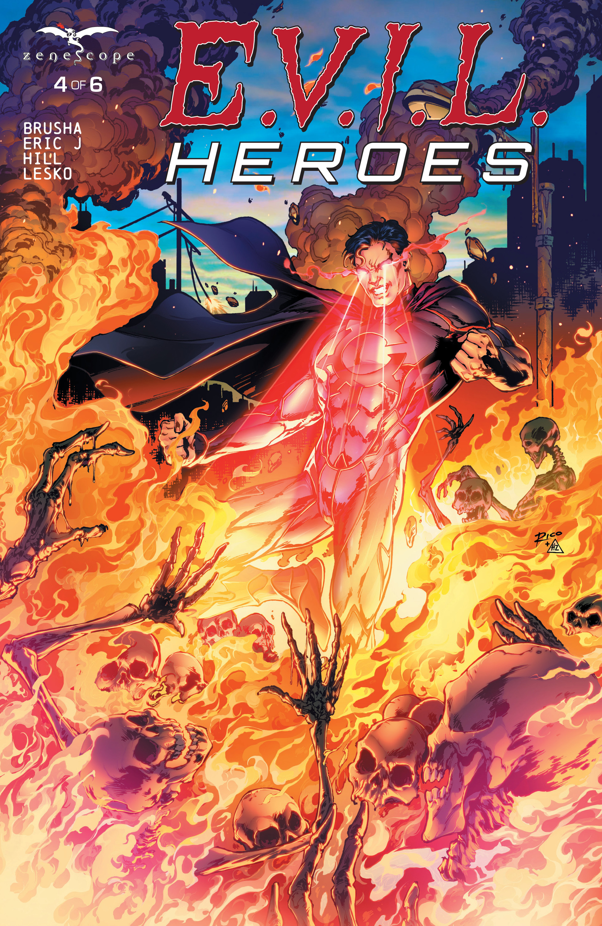 Read online E.V.I.L. Heroes comic -  Issue #4 - 1