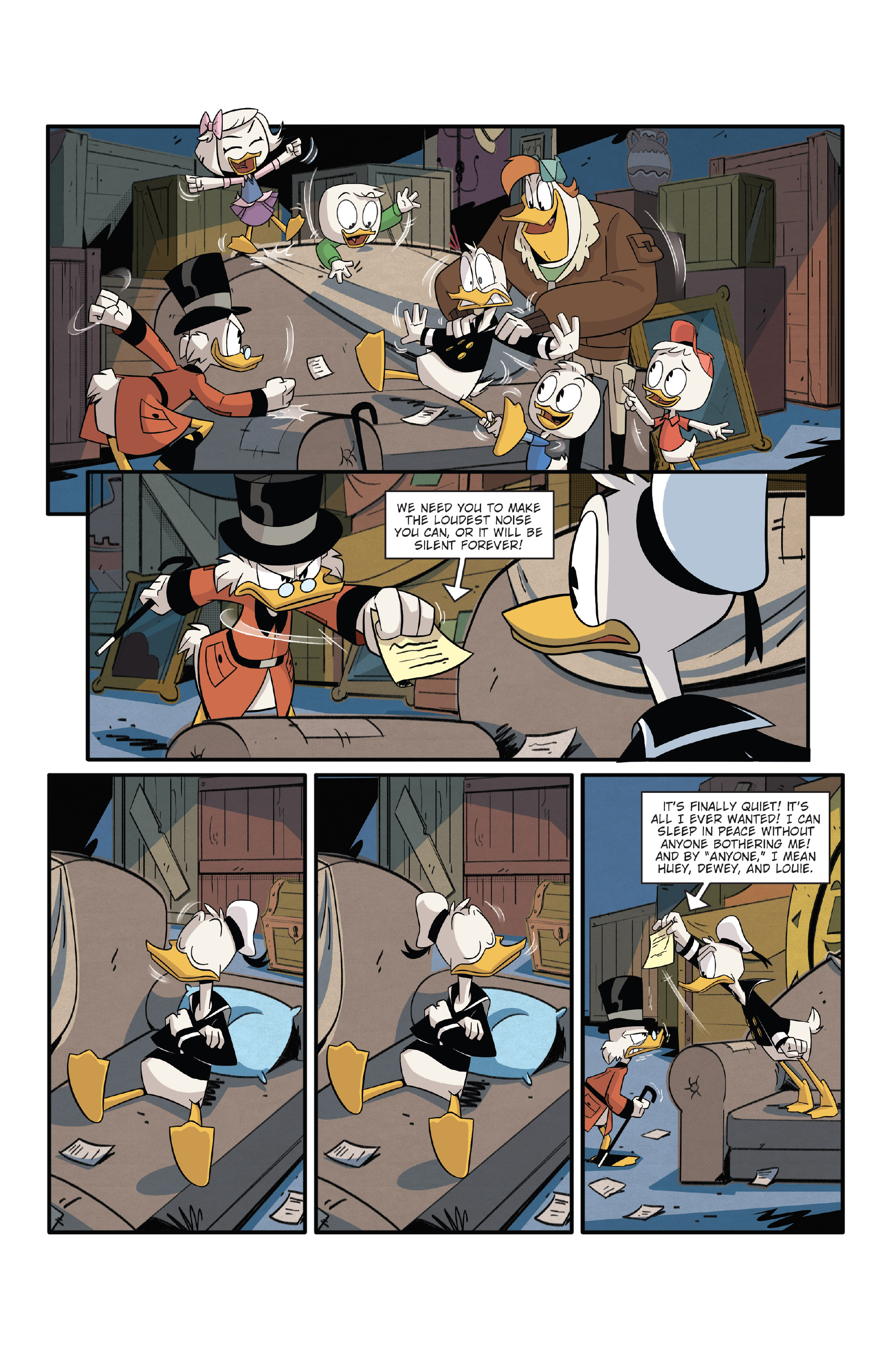 Read online DuckTales: Silence and Science comic -  Issue #1 - 18