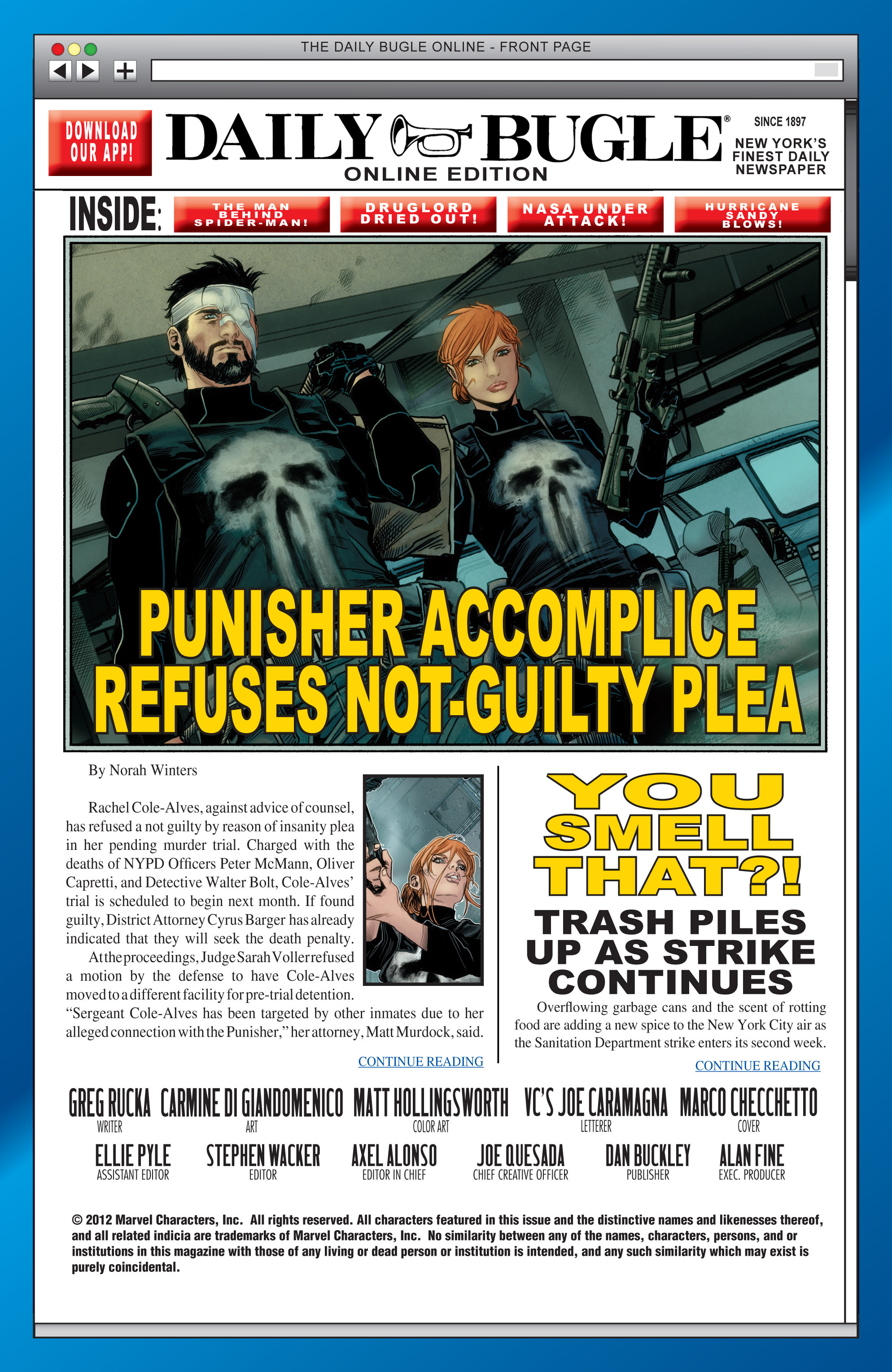 Read online Punisher: War Zone (2012) comic -  Issue #2 - 2