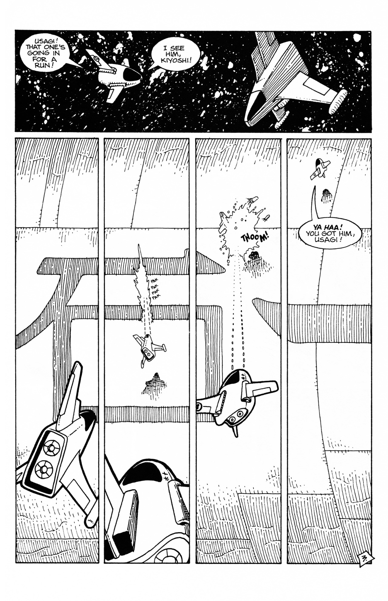 Read online Space Usagi (1992) comic -  Issue #2 - 5