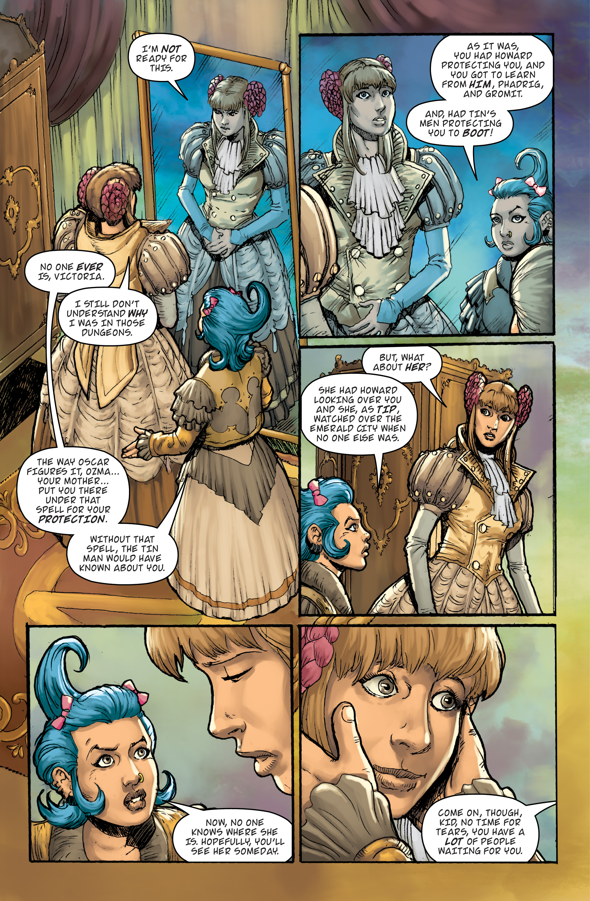 Read online The Steam Engines of Oz: The Geared Leviathan comic -  Issue #3 - 28