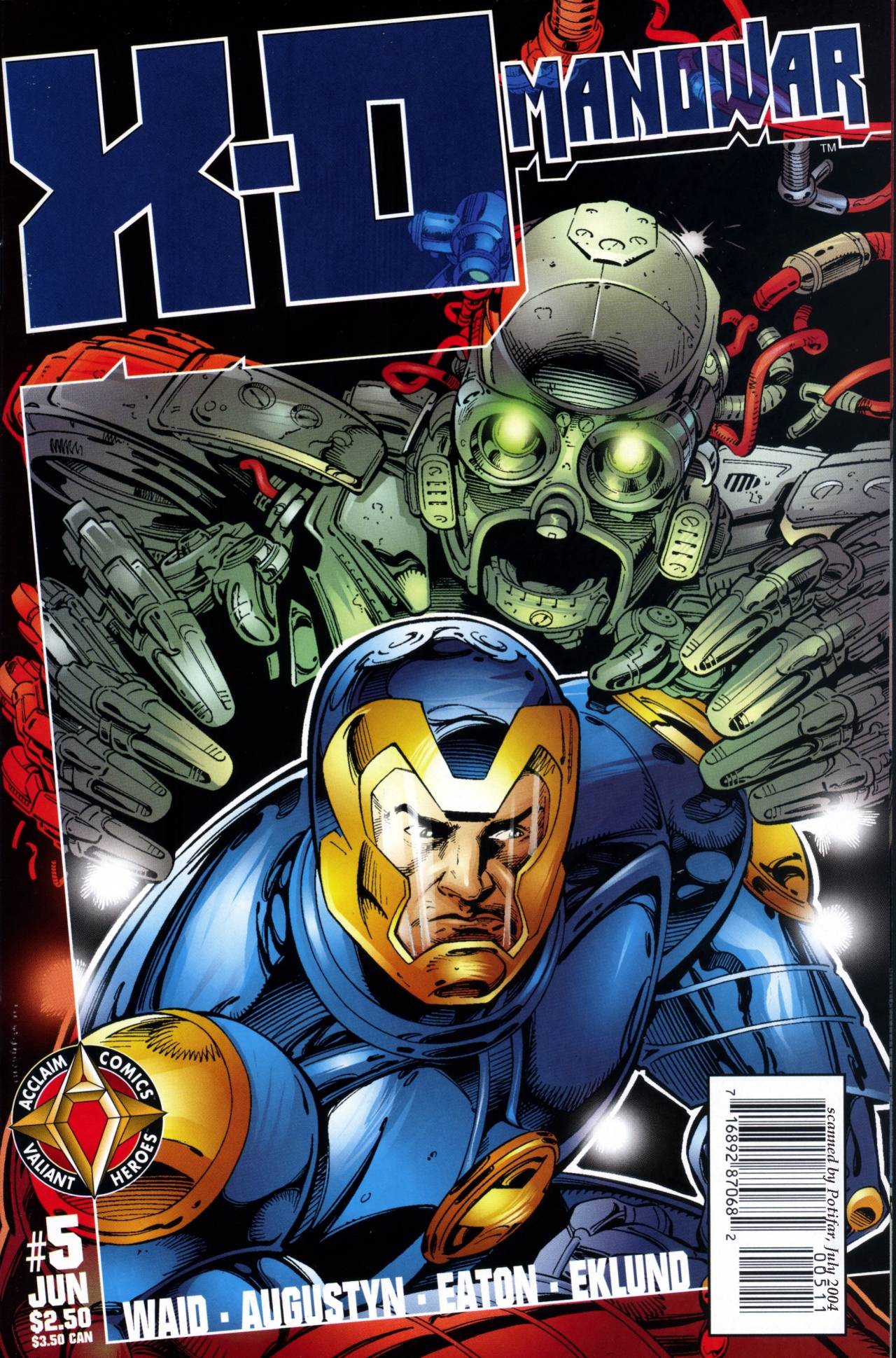 Read online X-O Manowar (1996) comic -  Issue #5 - 1