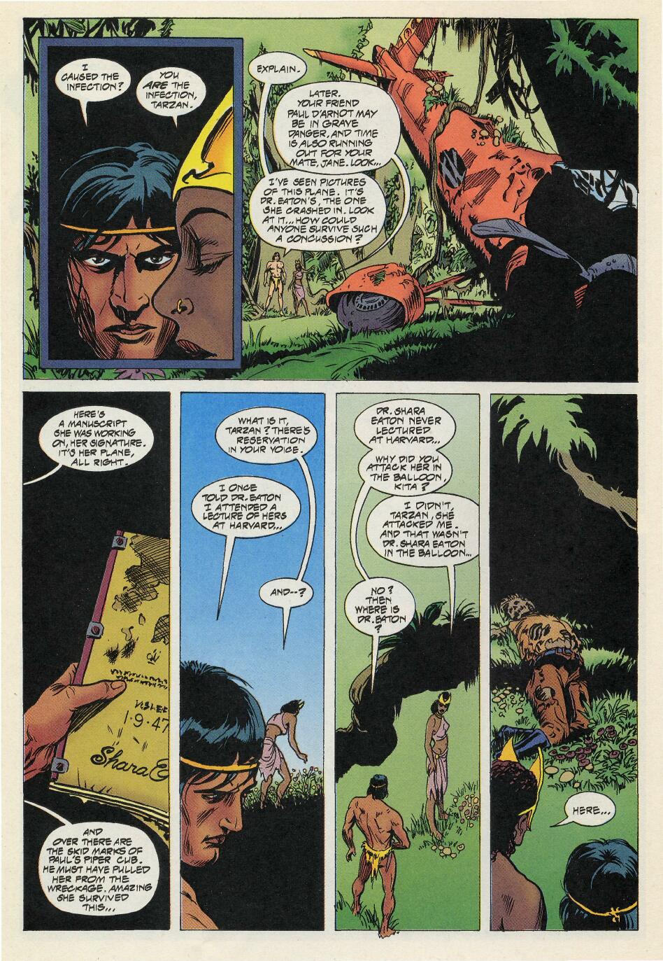 Read online Tarzan (1996) comic -  Issue #2 - 18