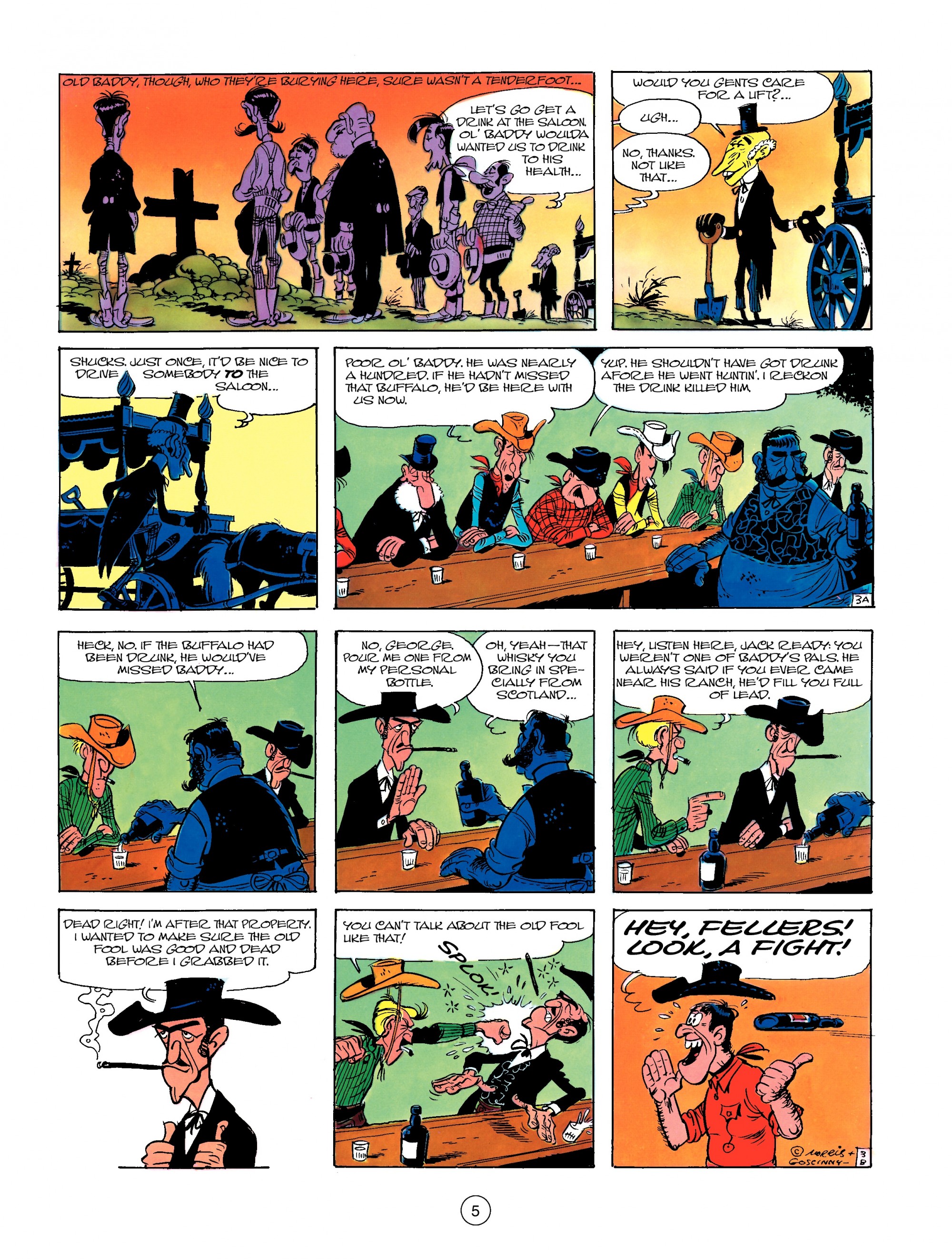 Read online A Lucky Luke Adventure comic -  Issue #13 - 5