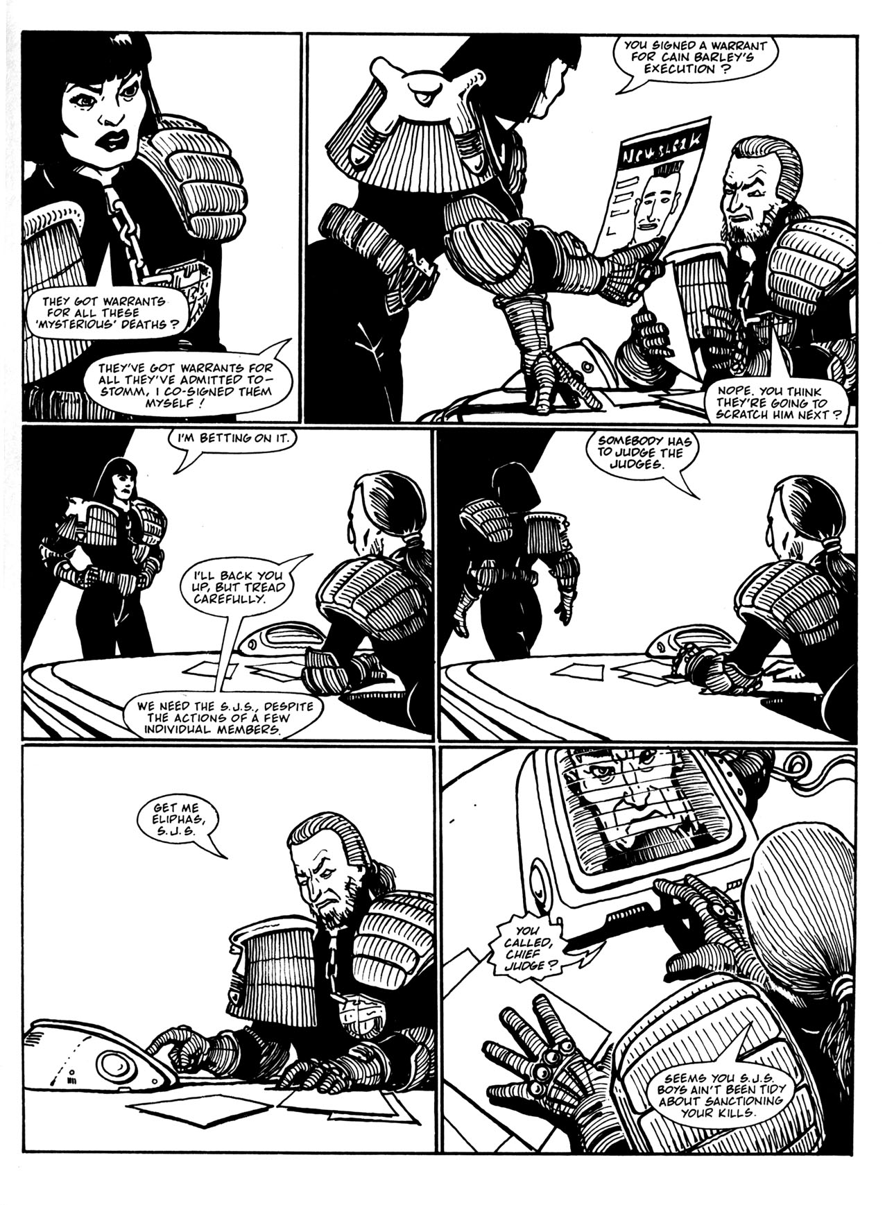 Read online Judge Dredd: The Megazine (vol. 2) comic -  Issue #17 - 17