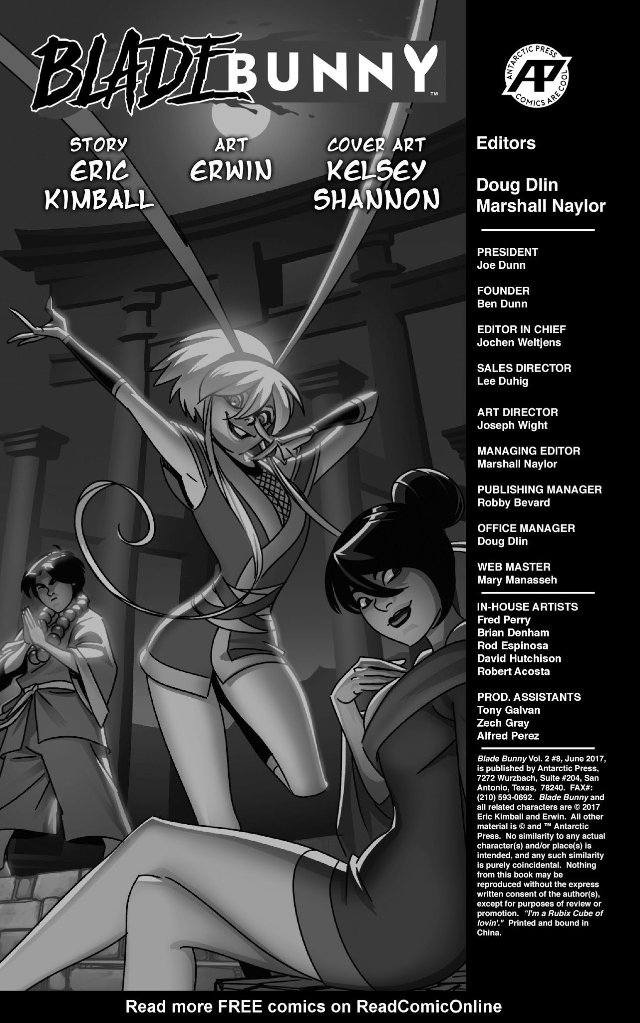Read online Blade Bunny Vol.2 comic -  Issue #8 - 2