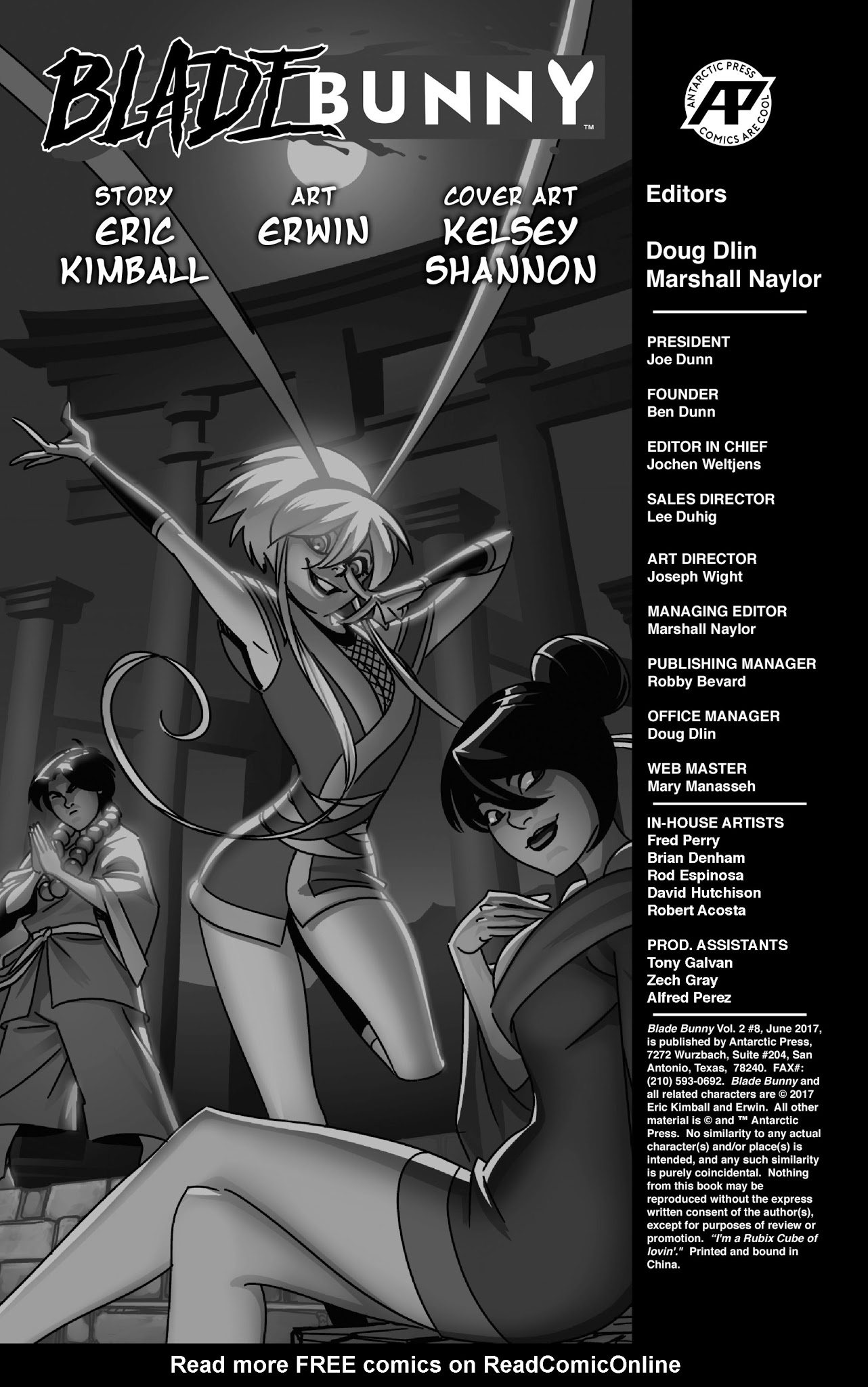 Read online Blade Bunny Vol.2 comic -  Issue #8 - 2