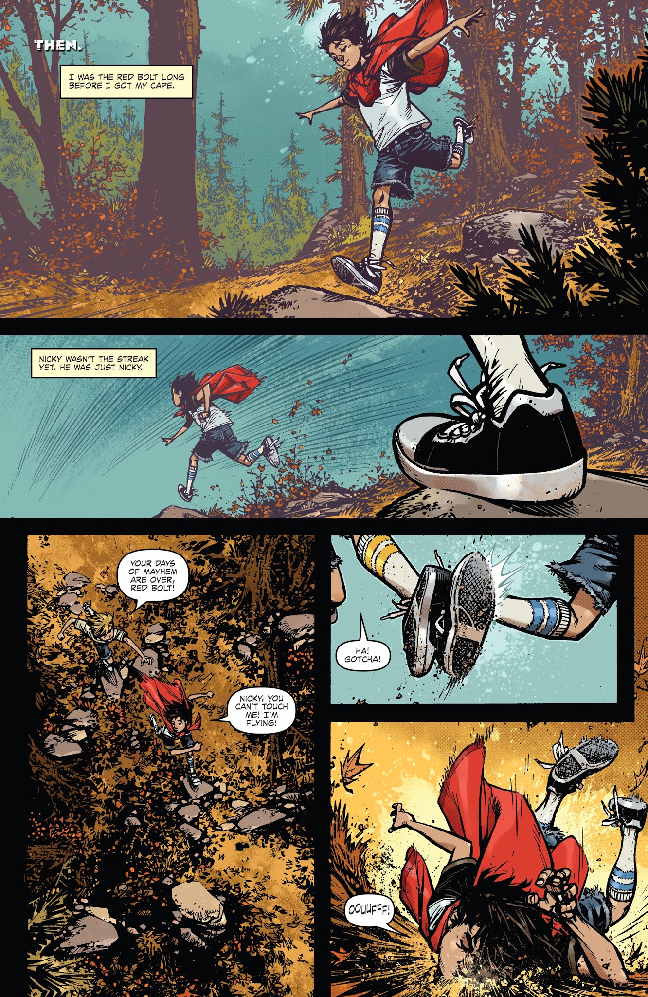 Read online The Cape: Fallen comic -  Issue #3 - 3