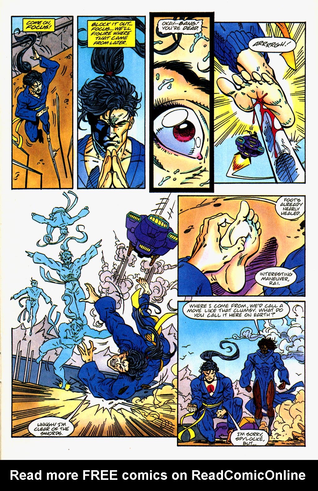 Read online Rai (1992) comic -  Issue #31 - 7