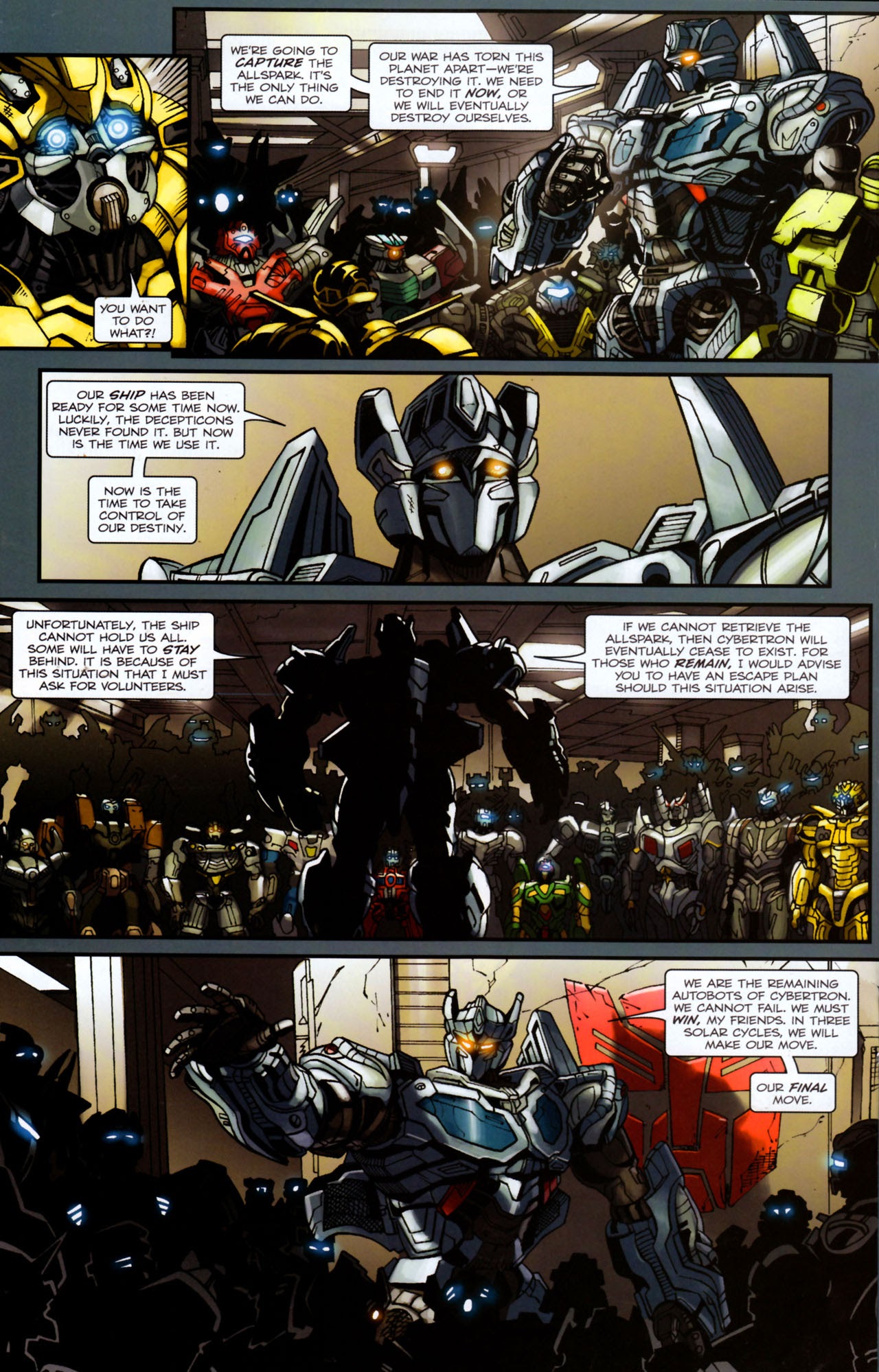 Read online Transformers: Defiance comic -  Issue #4 - 18