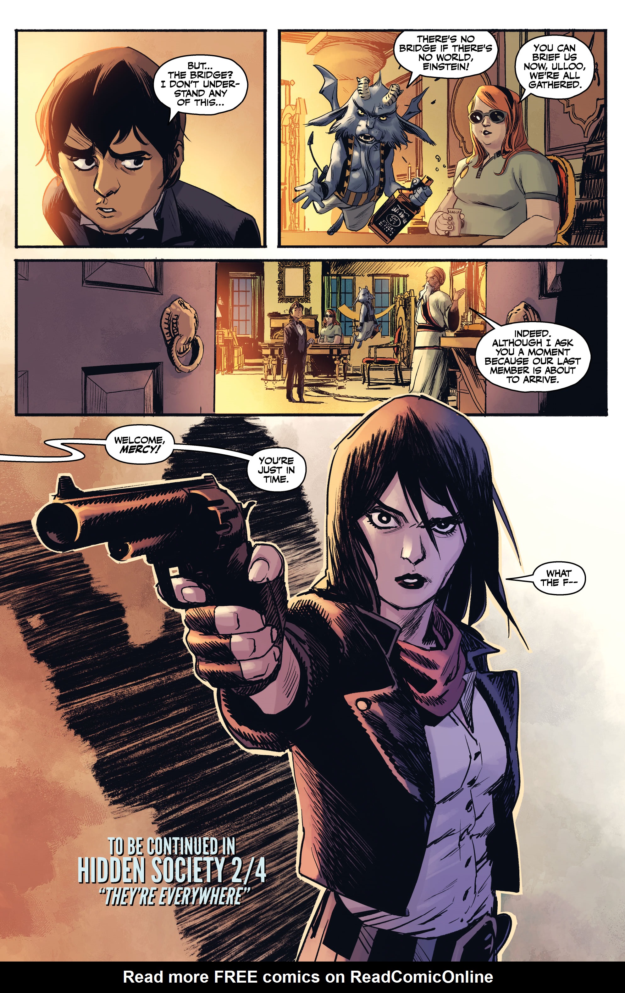Read online Hidden Society comic -  Issue #1 - 24