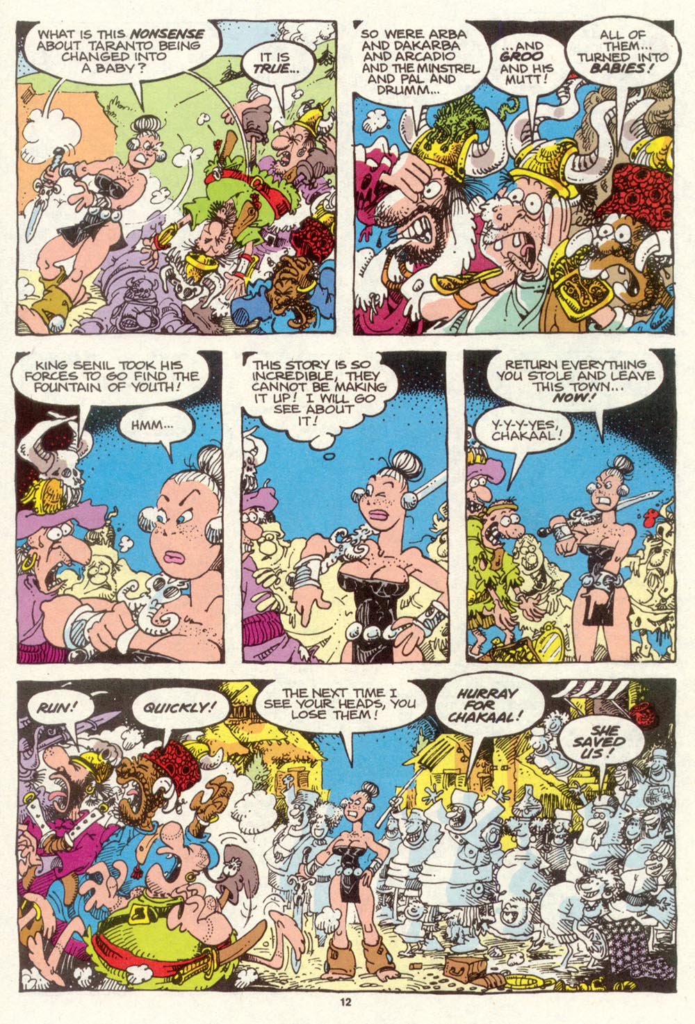 Read online Sergio Aragonés Groo the Wanderer comic -  Issue #93 - 13