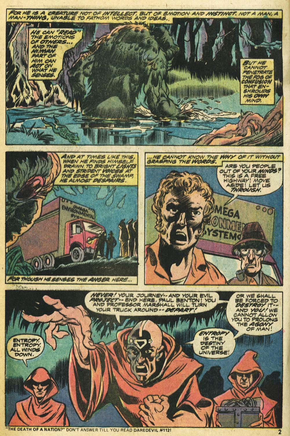 Read online Giant-Size Man-Thing comic -  Issue #1 - 3