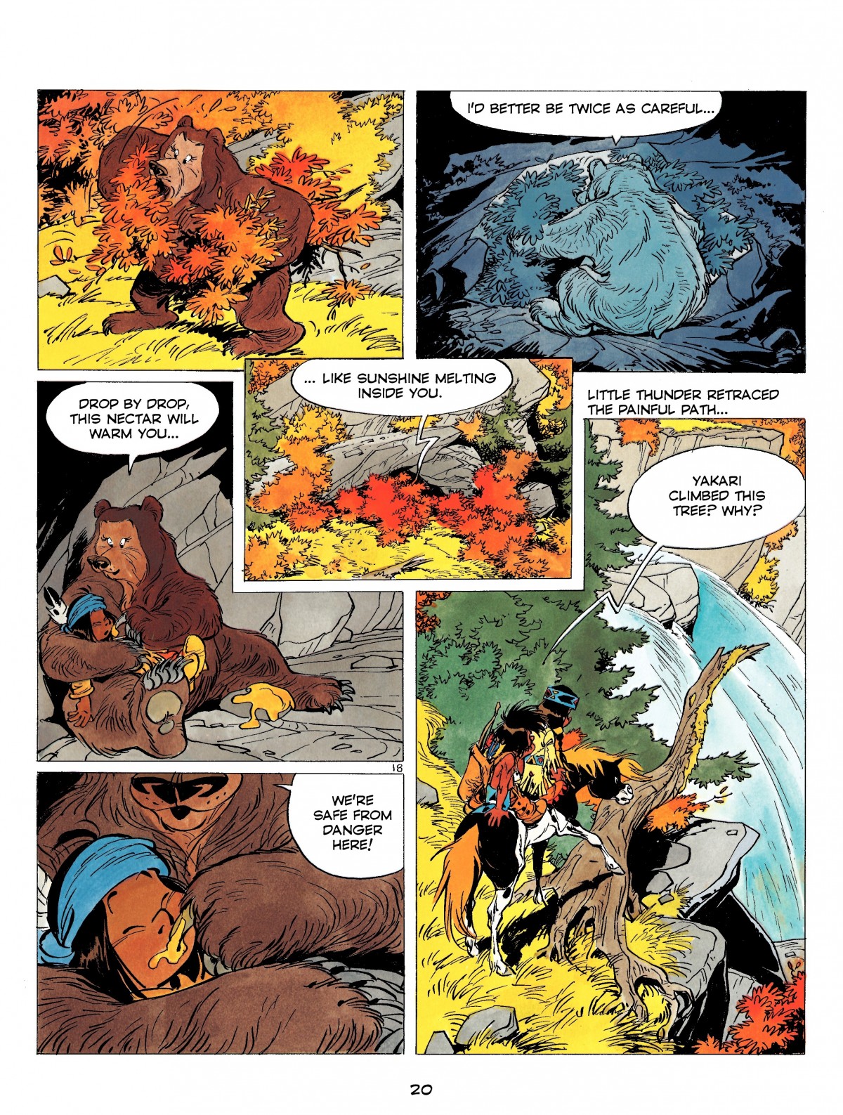 Read online Yakari comic -  Issue #10 - 20