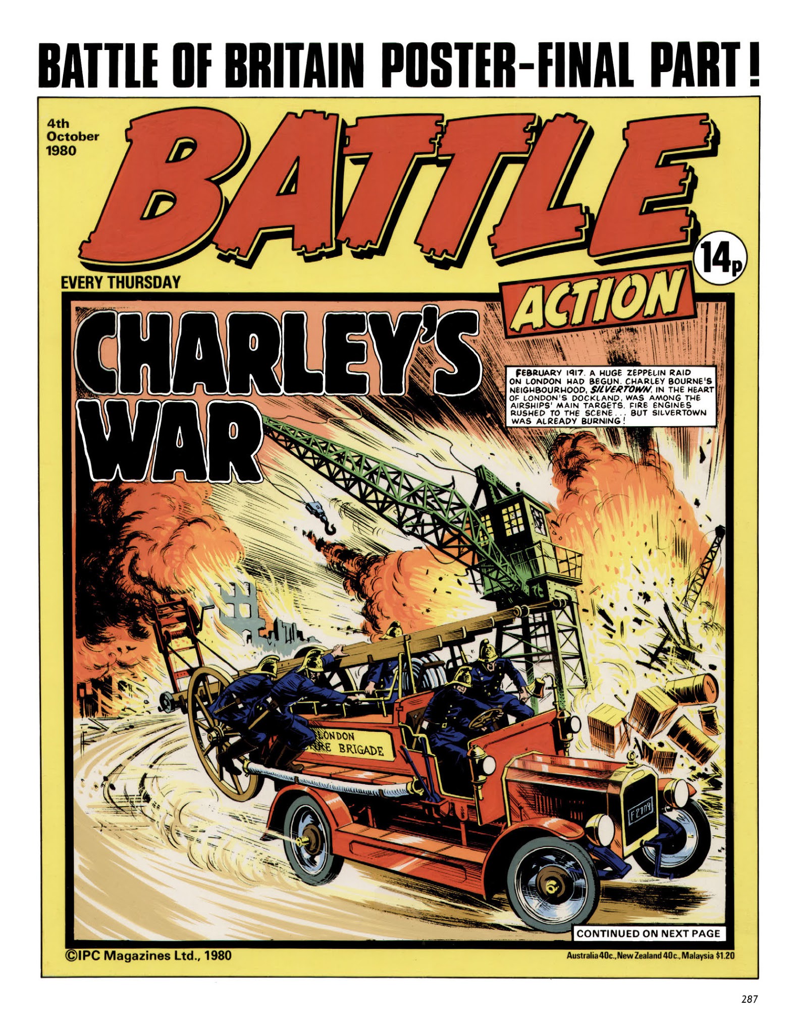 Read online Charley's War: The Definitive Collection comic -  Issue # TPB - 287