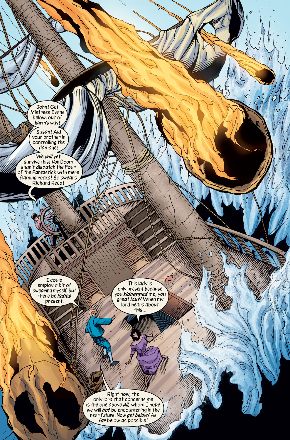 Read online Marvel 1602: Fantastick Four comic -  Issue #3 - 4