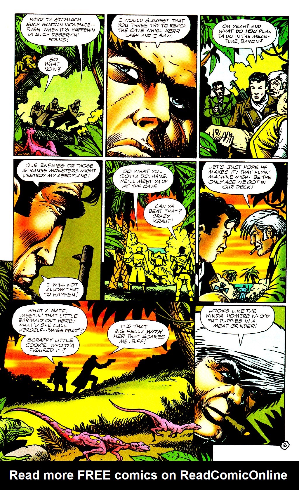 Read online Guns of the Dragon comic -  Issue #3 - 7