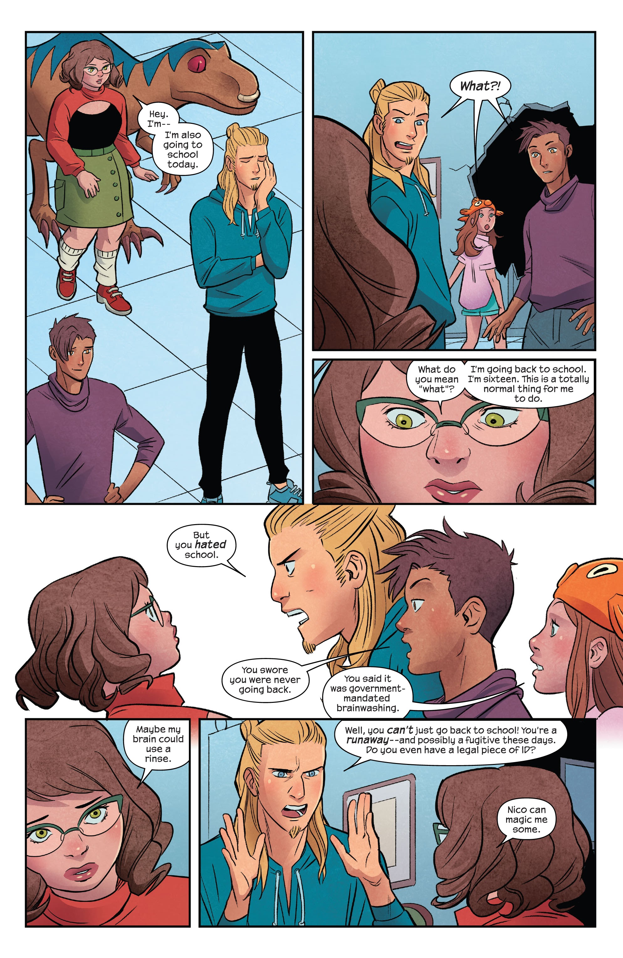 Read online Runaways (2017) comic -  Issue #32 - 13