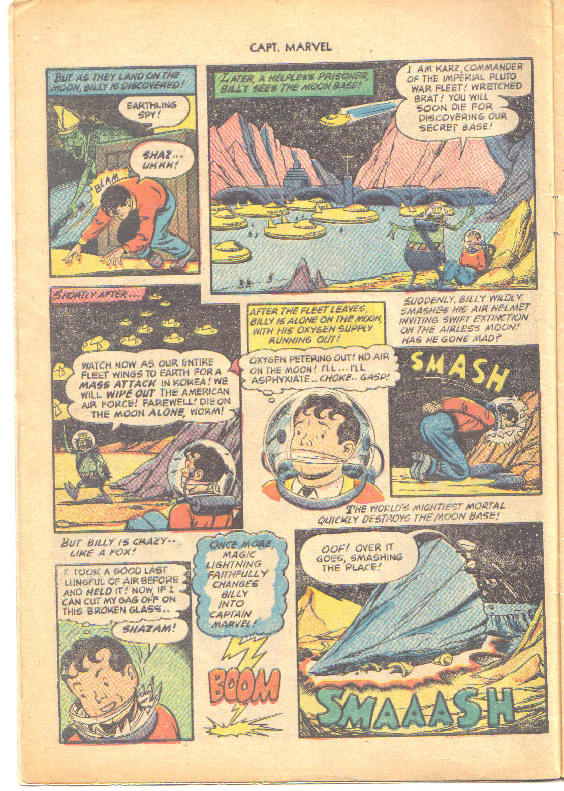 Read online Captain Marvel Adventures comic -  Issue #147 - 8