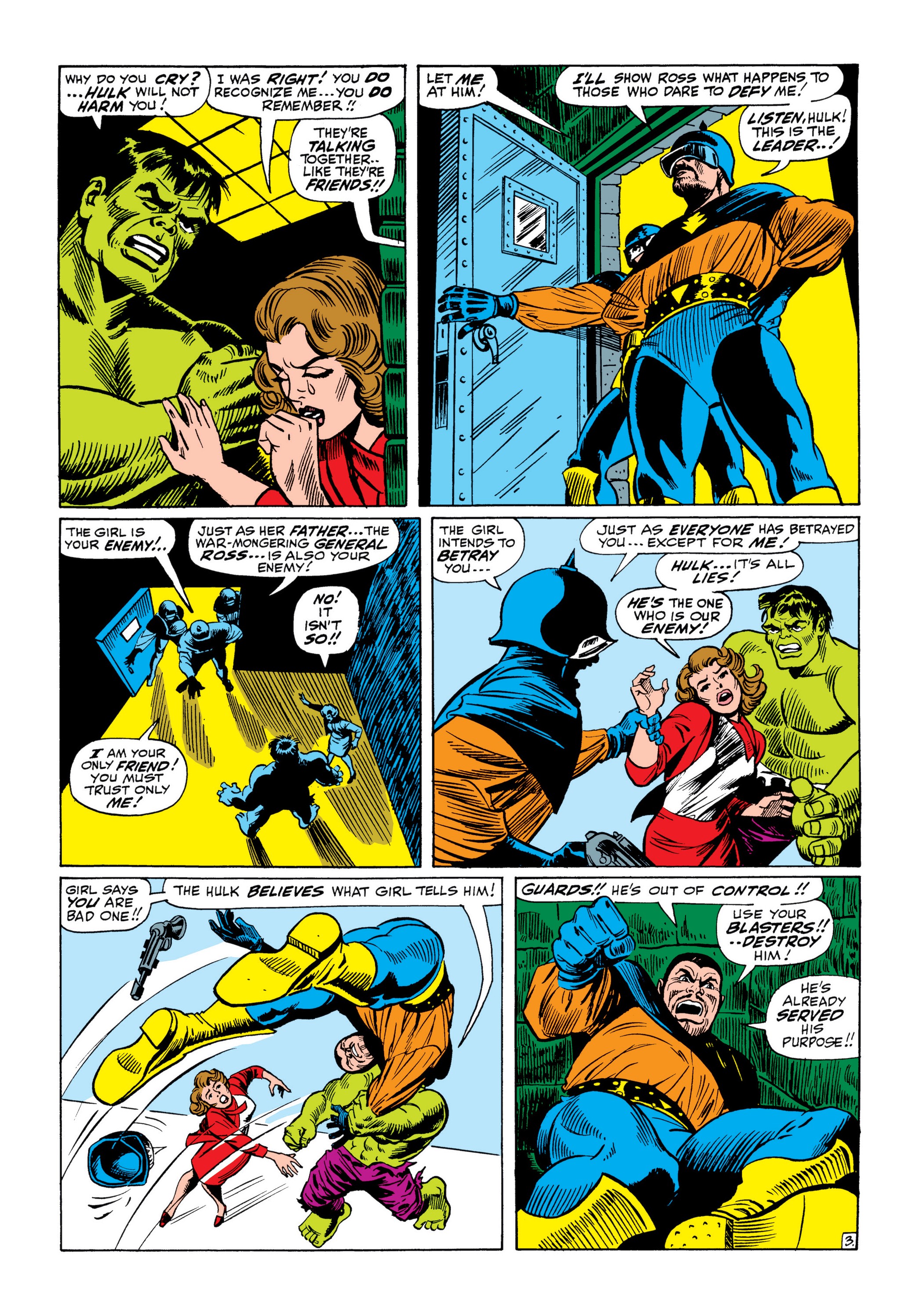 Read online Marvel Masterworks: The Incredible Hulk comic -  Issue # TPB 3 (Part 3) - 19