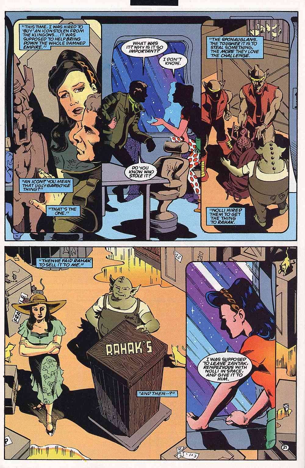 Read online Star Trek (1989) comic -  Issue #71 - 22