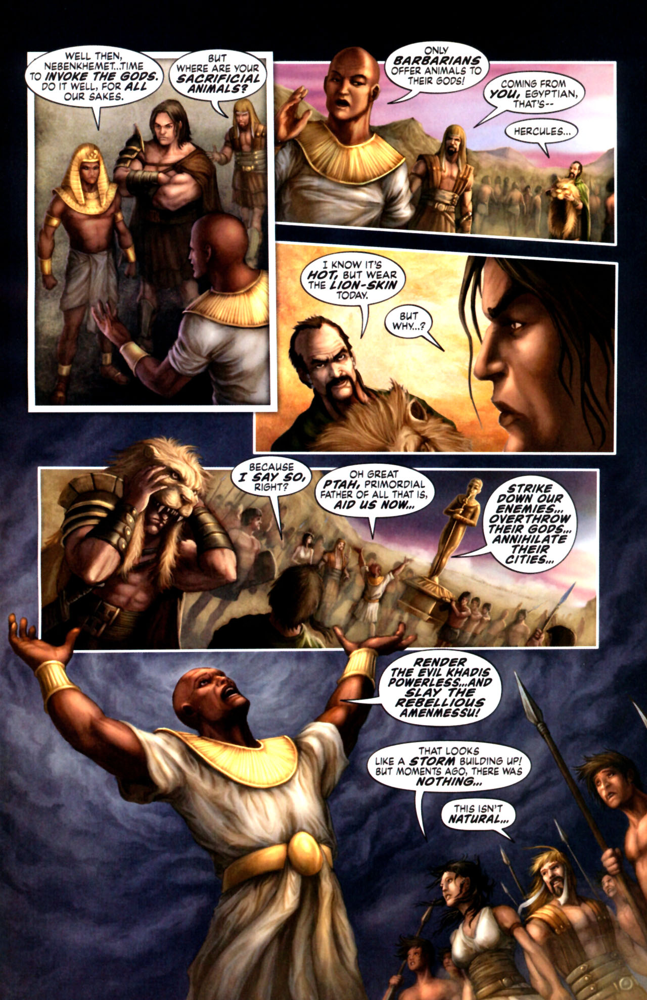 Read online Hercules: The Knives of Kush comic -  Issue #4 - 18