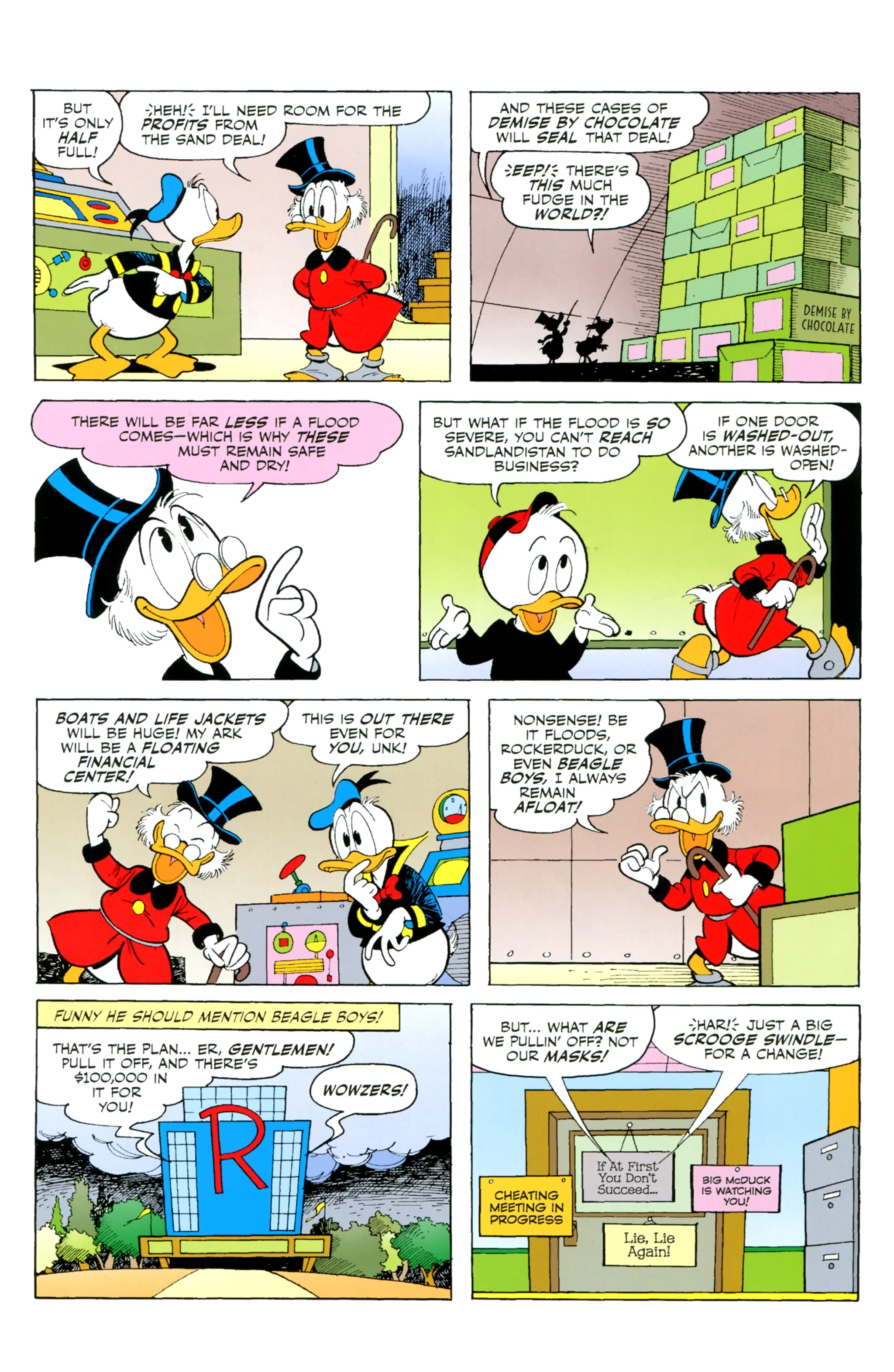 Read online Uncle Scrooge (2015) comic -  Issue #11 - 12