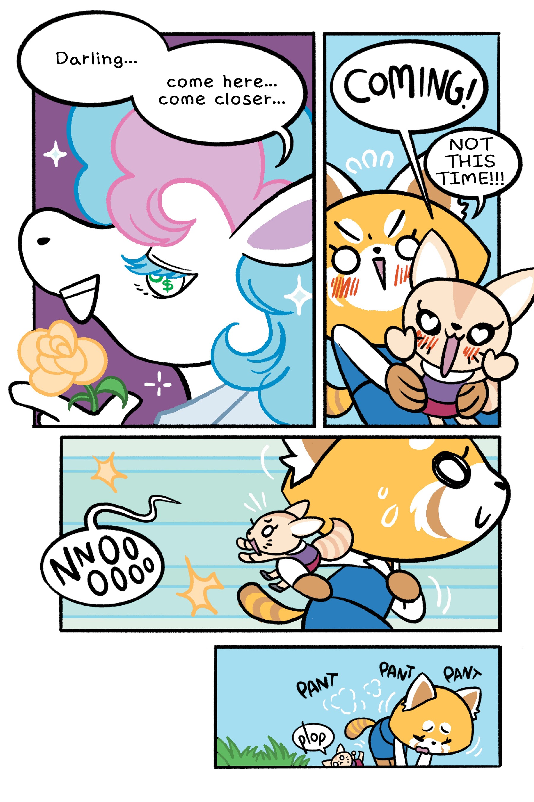Read online Aggretsuko: Down the Rabbit Hole comic -  Issue # TPB - 45