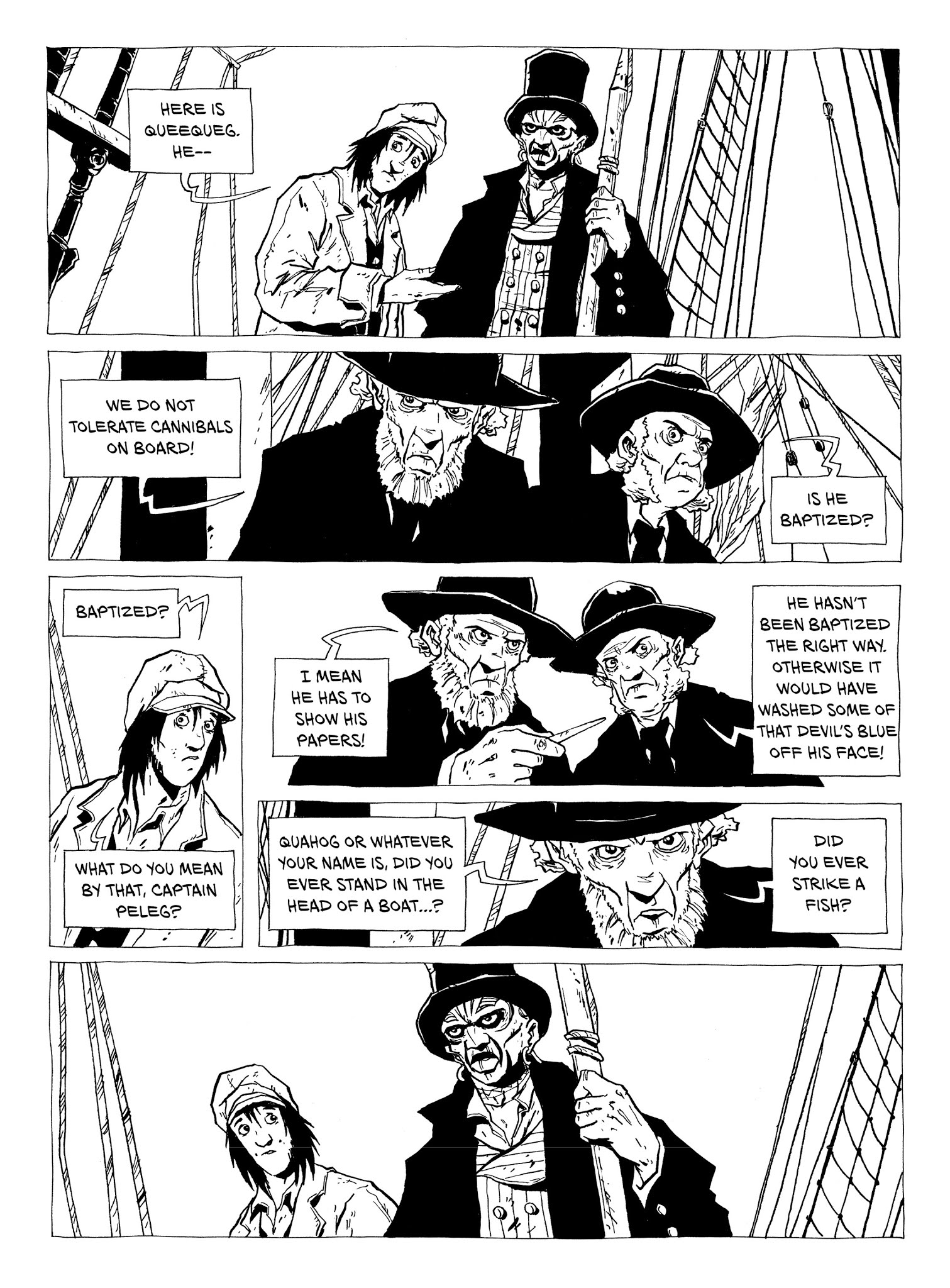 Read online Moby Dick comic -  Issue # TPB (Part 1) - 37