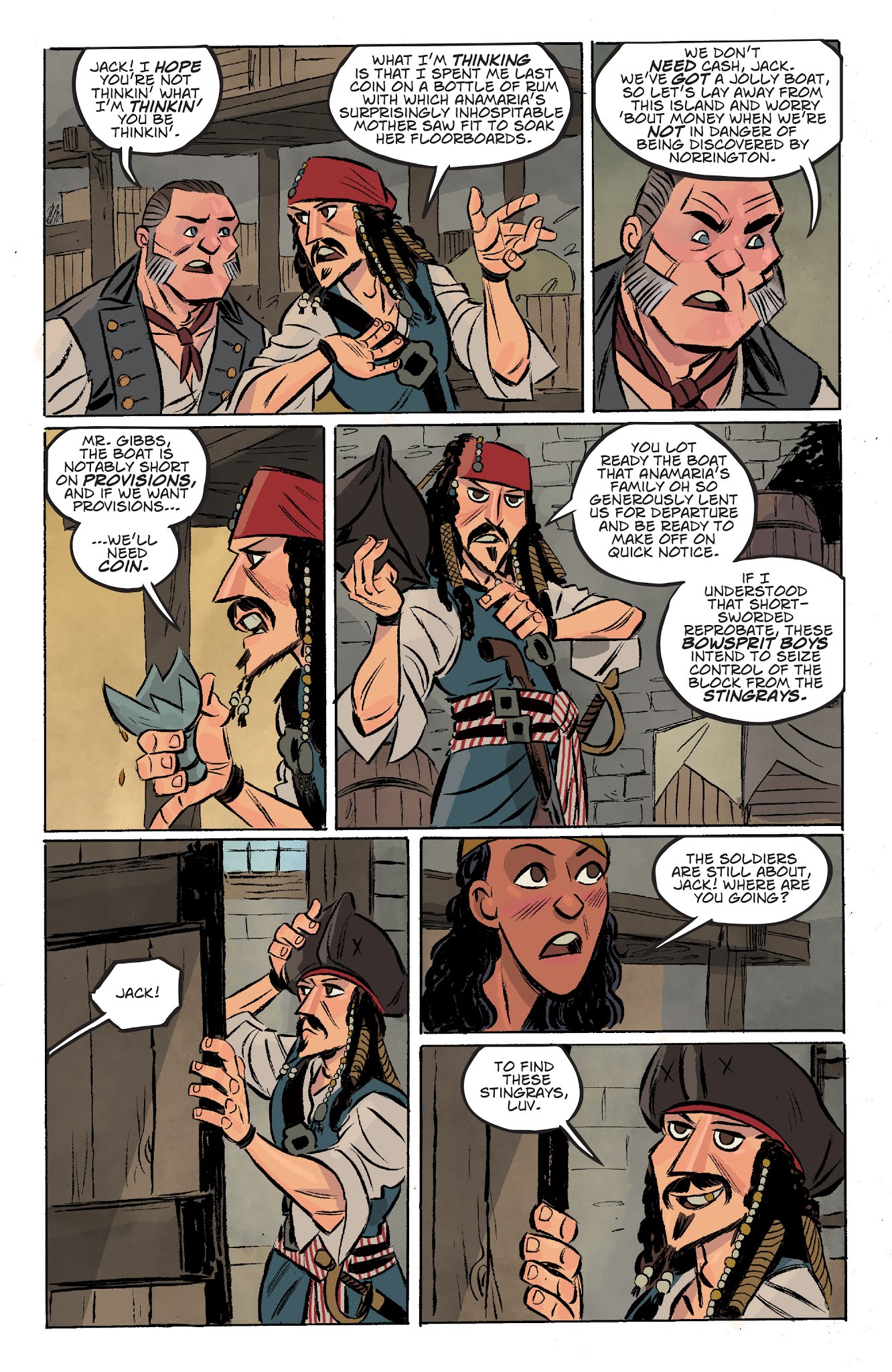 Read online Disney Pirates of the Caribbean comic -  Issue #2 - 13