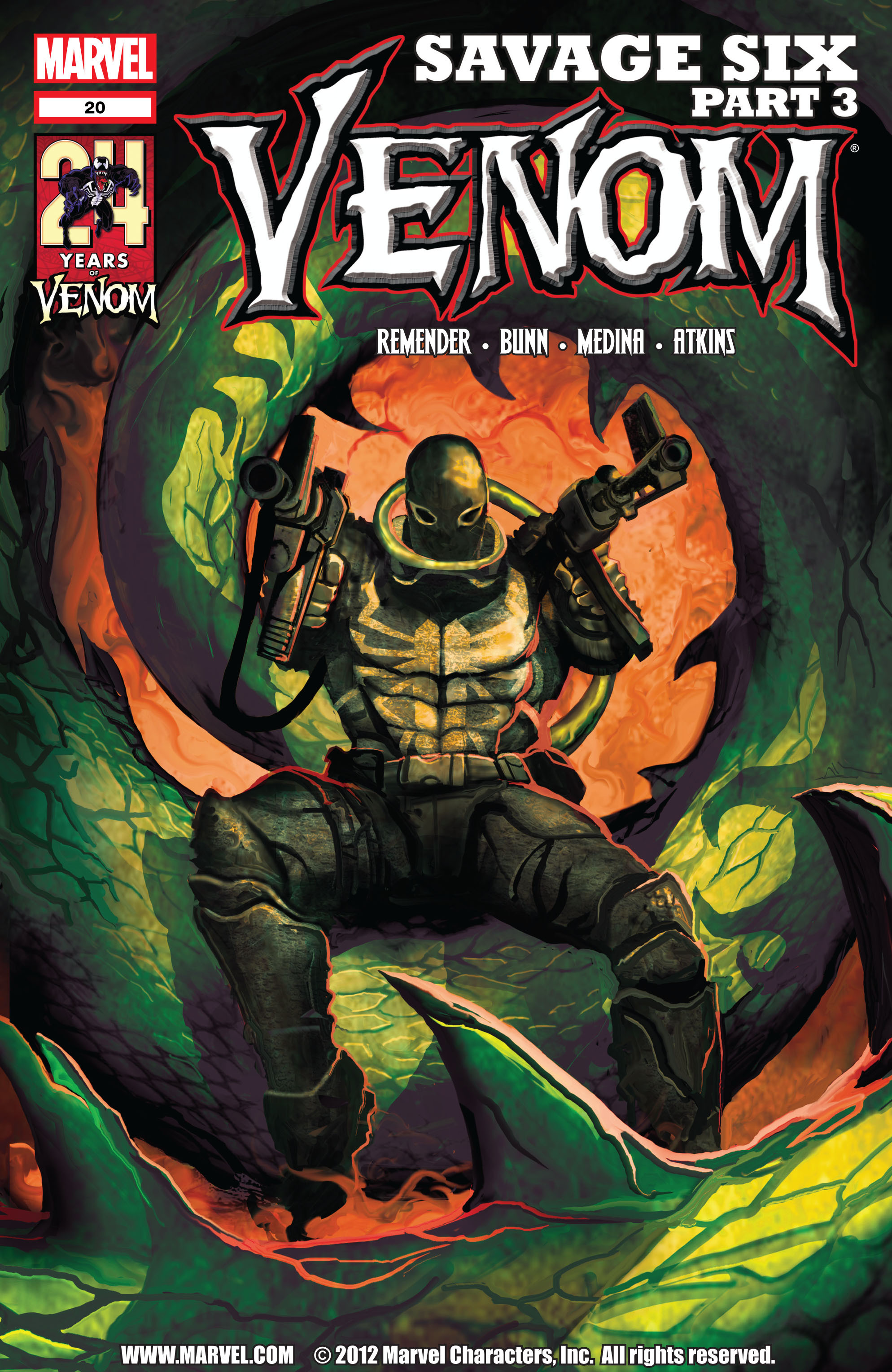Read online Venom (2011) comic -  Issue #20 - 1