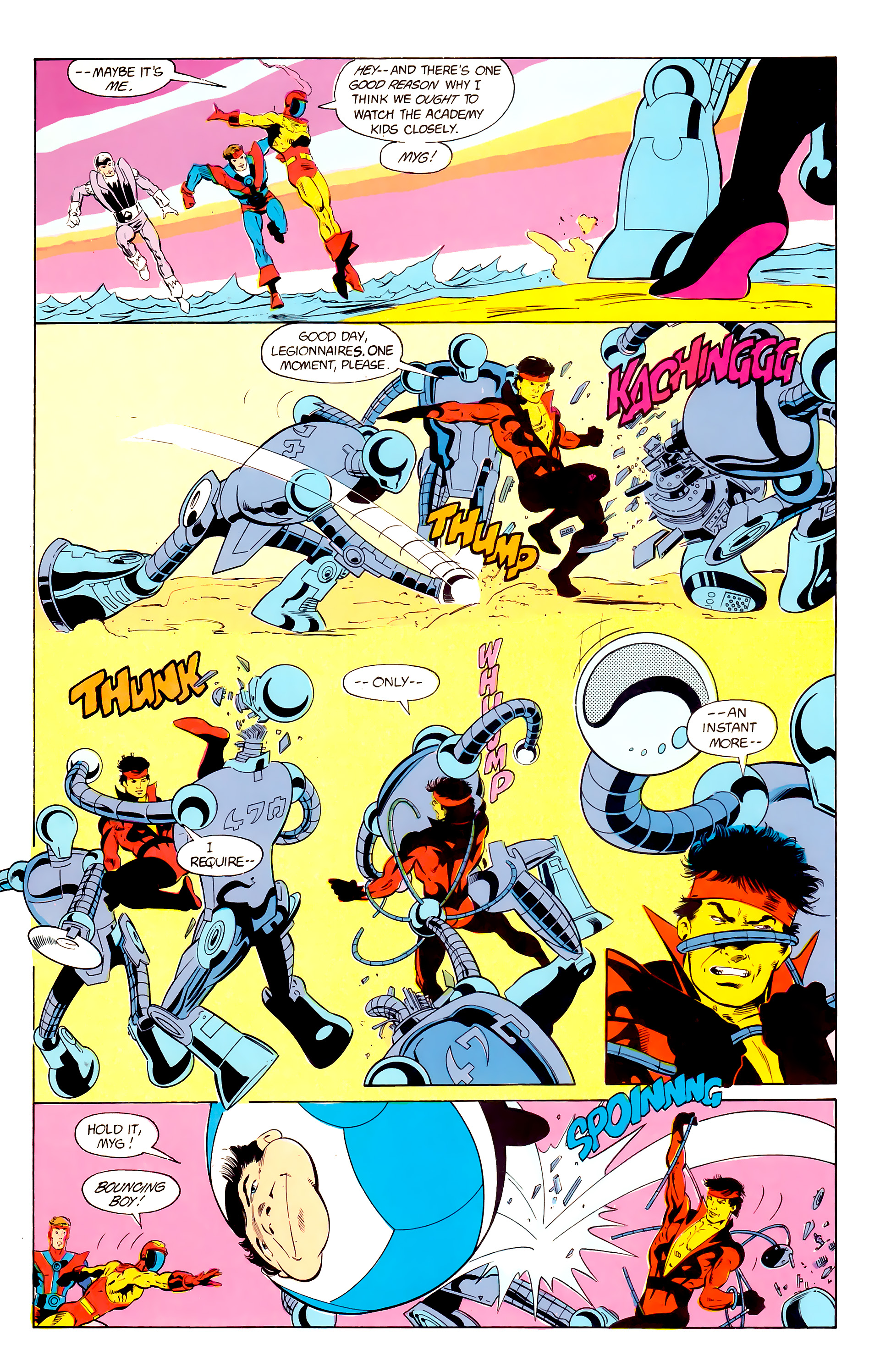 Read online Legion of Super-Heroes (1984) comic -  Issue #24 - 6
