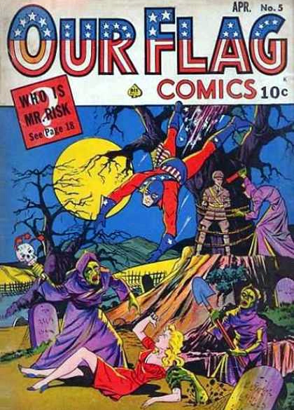 Read online Our Flag Comics comic -  Issue #5 - 1
