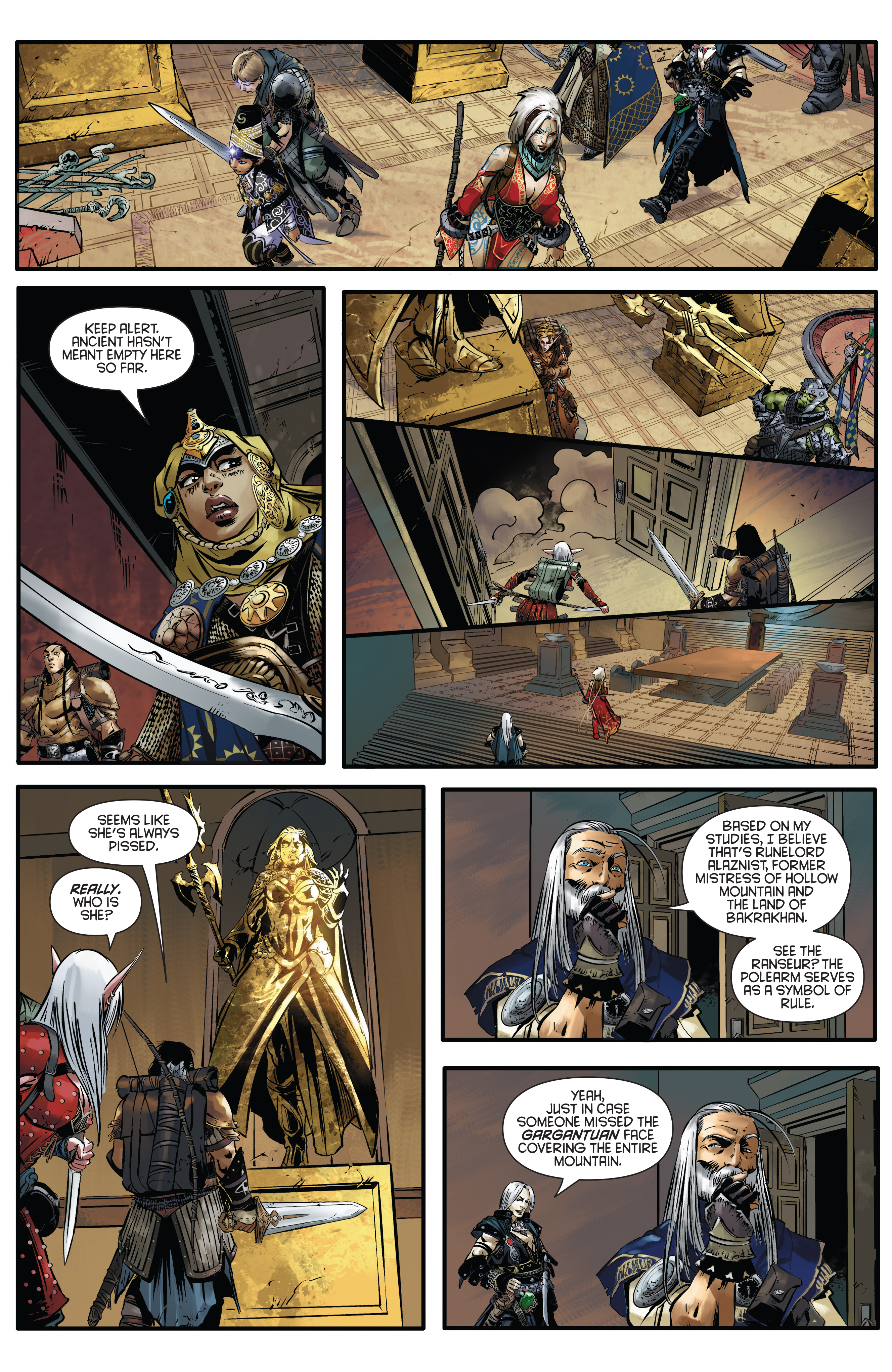 Read online Pathfinder: Hollow Mountain comic -  Issue #2 - 17