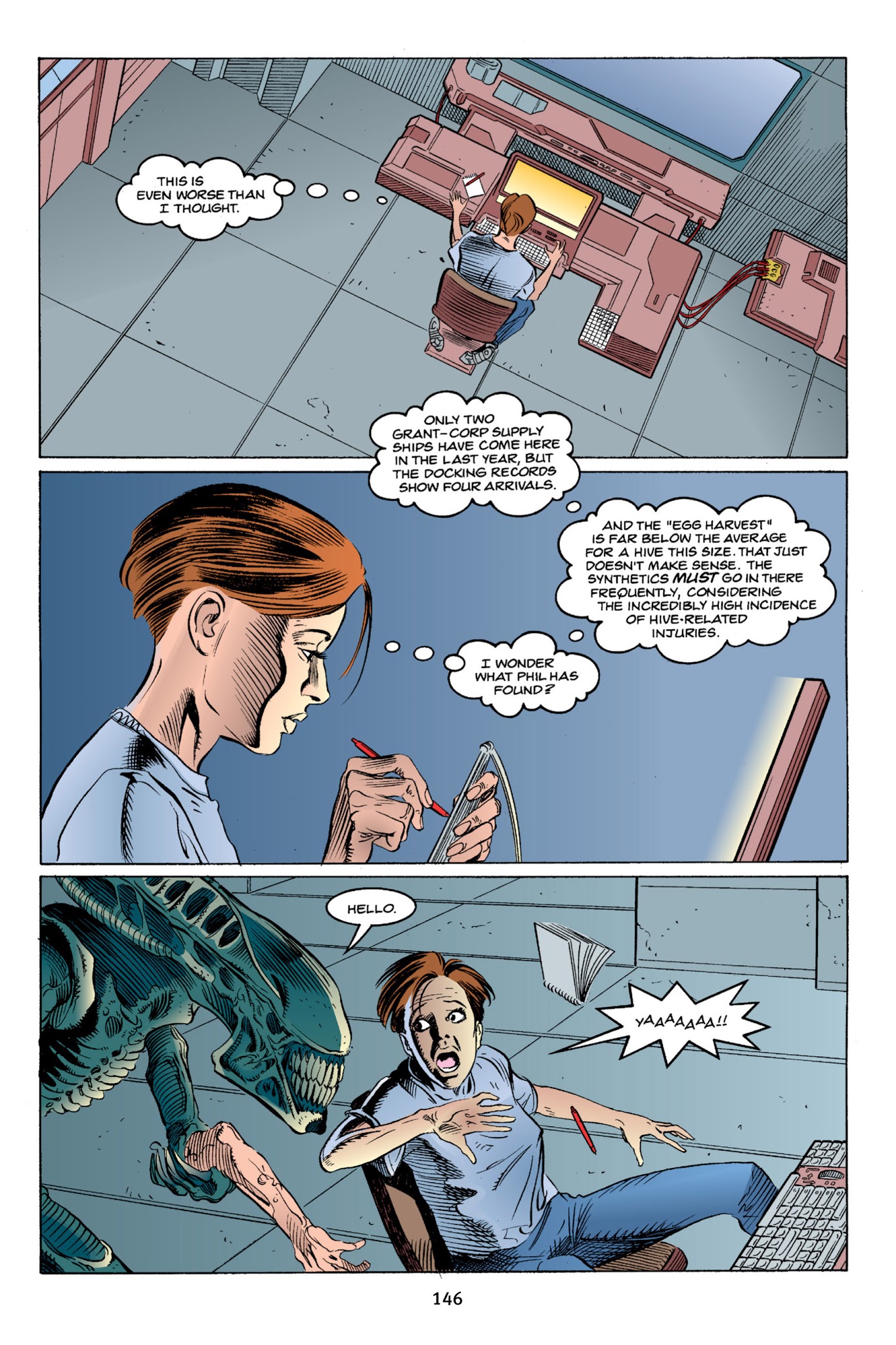 Read online Aliens Omnibus comic -  Issue # TPB 4 - 146