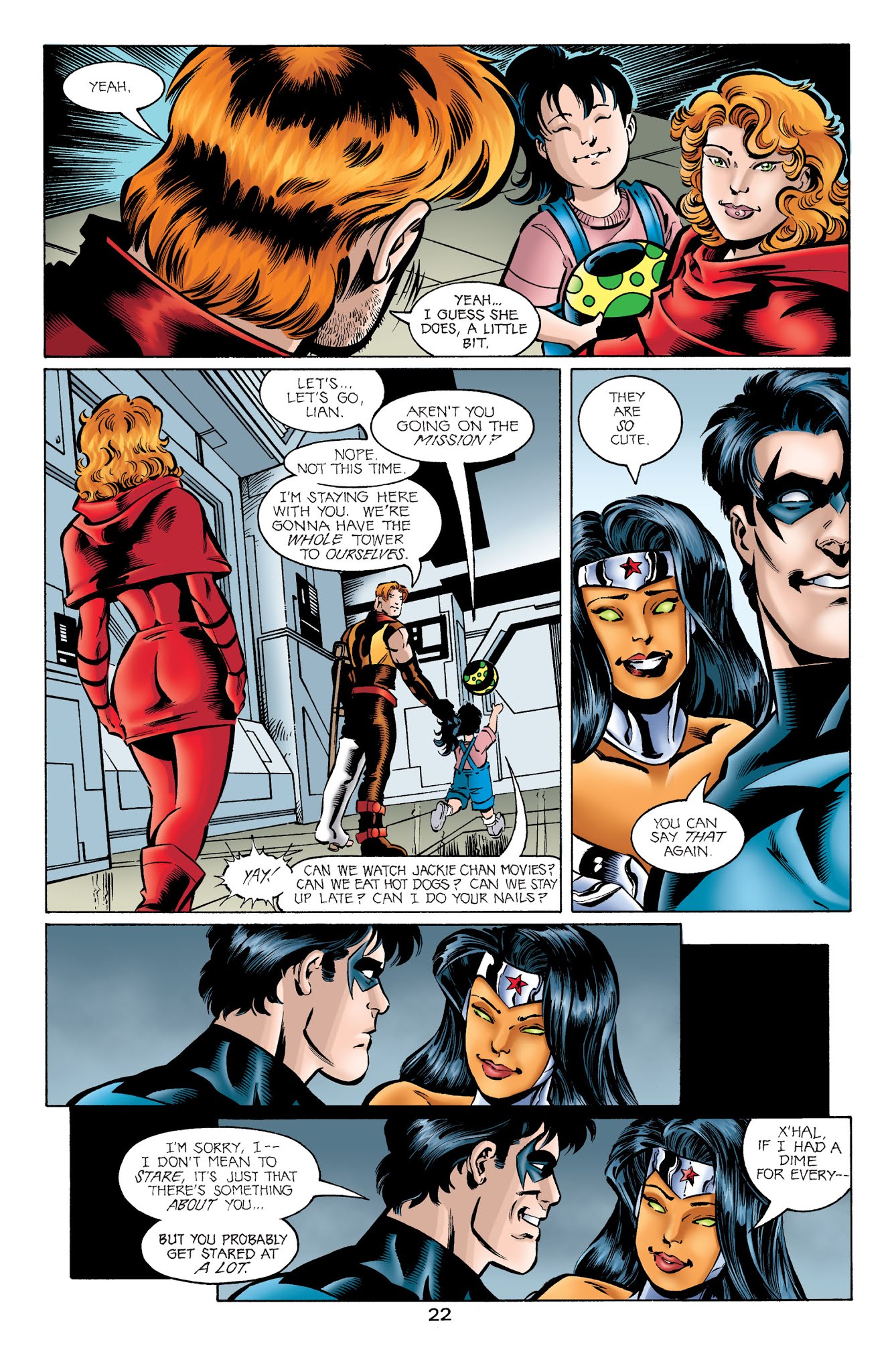 Read online The Titans (1999) comic -  Issue #24 - 22