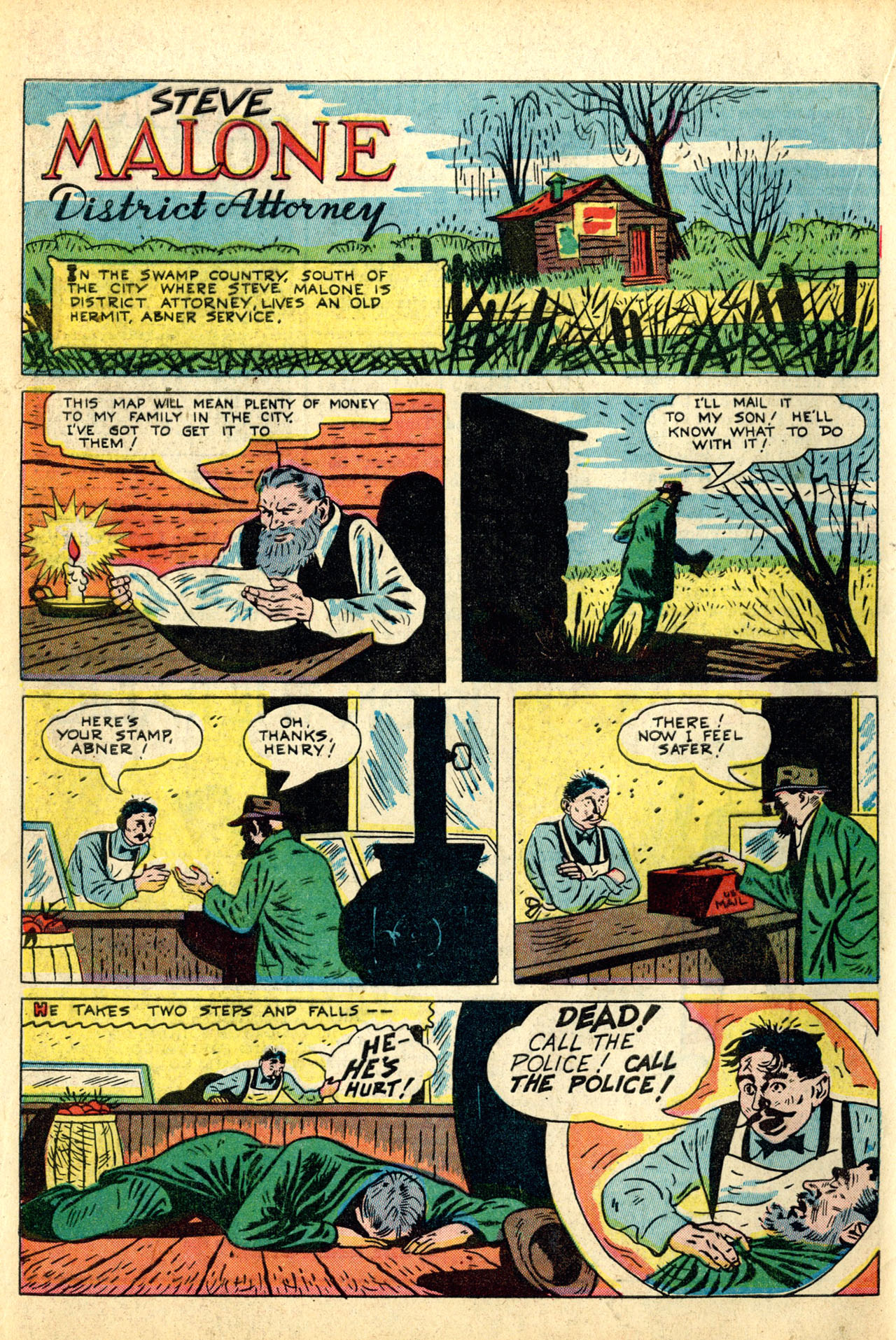 Read online Detective Comics (1937) comic -  Issue #50 - 52