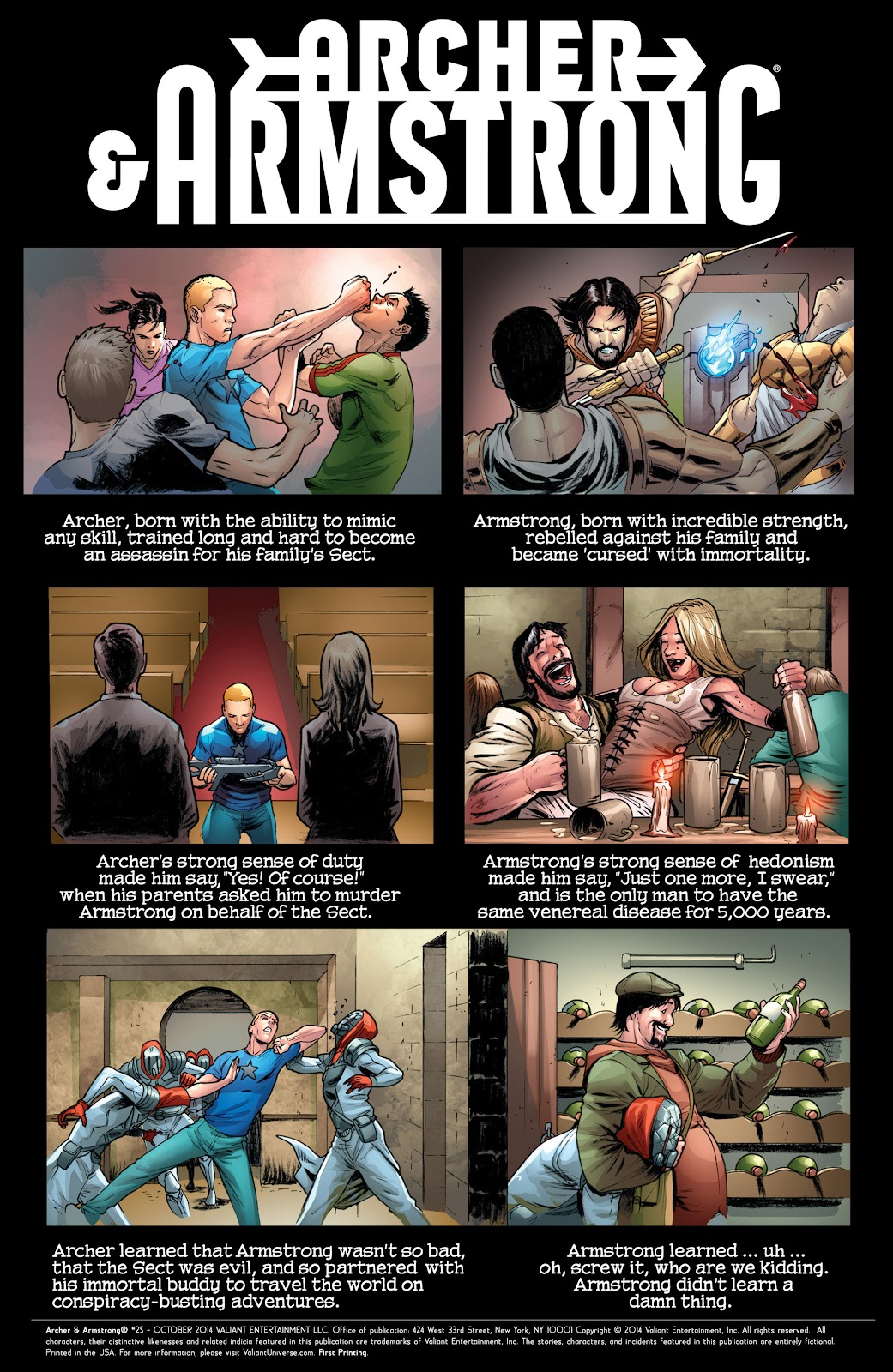 Archer and Armstrong issue 25 - Page 2
