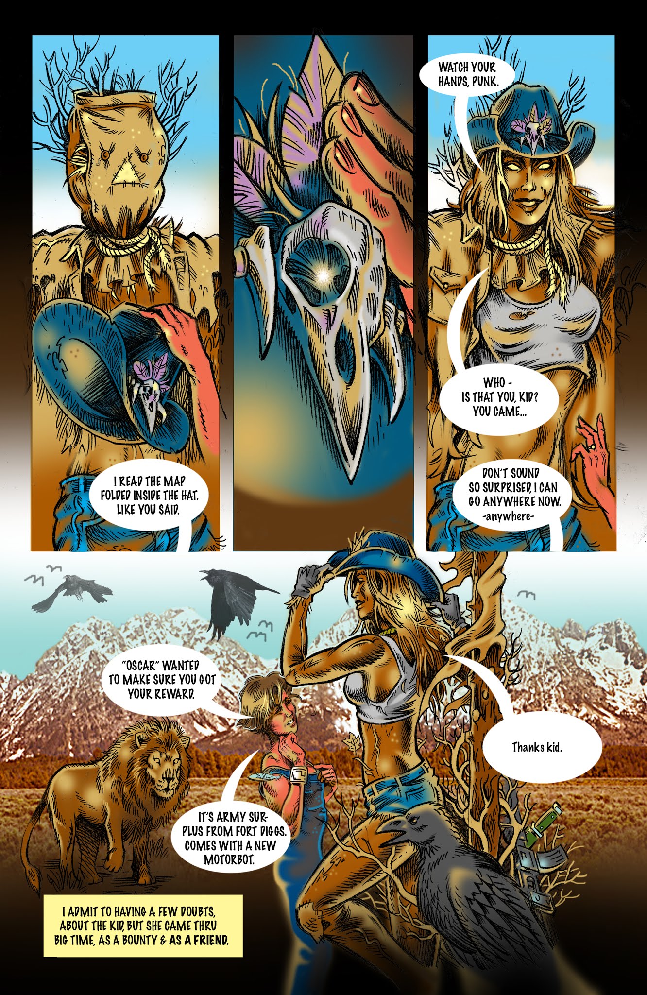 Read online Dorothy's Dead comic -  Issue #4 - 37