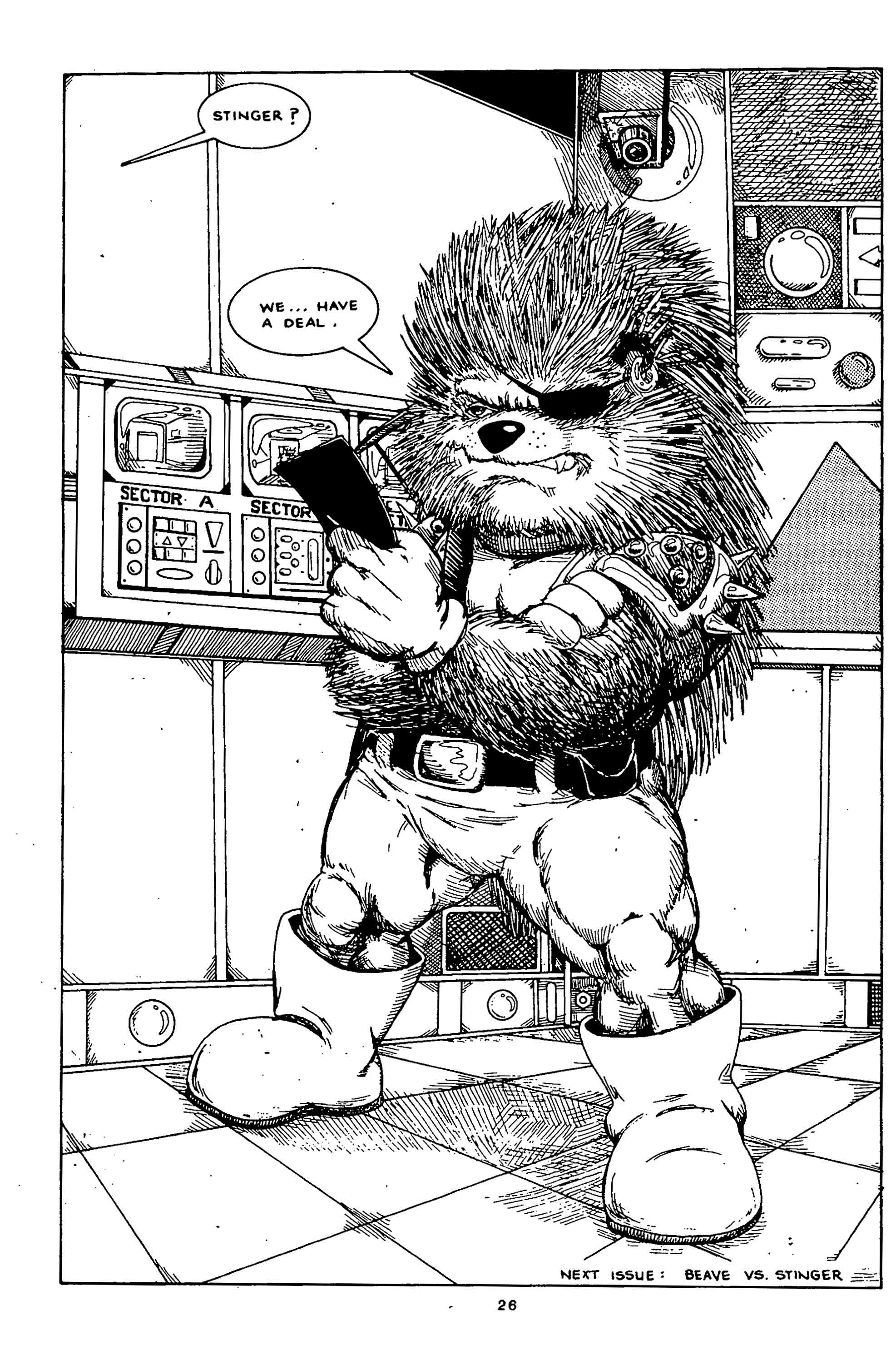 Read online Space Beaver comic -  Issue #3 - 28