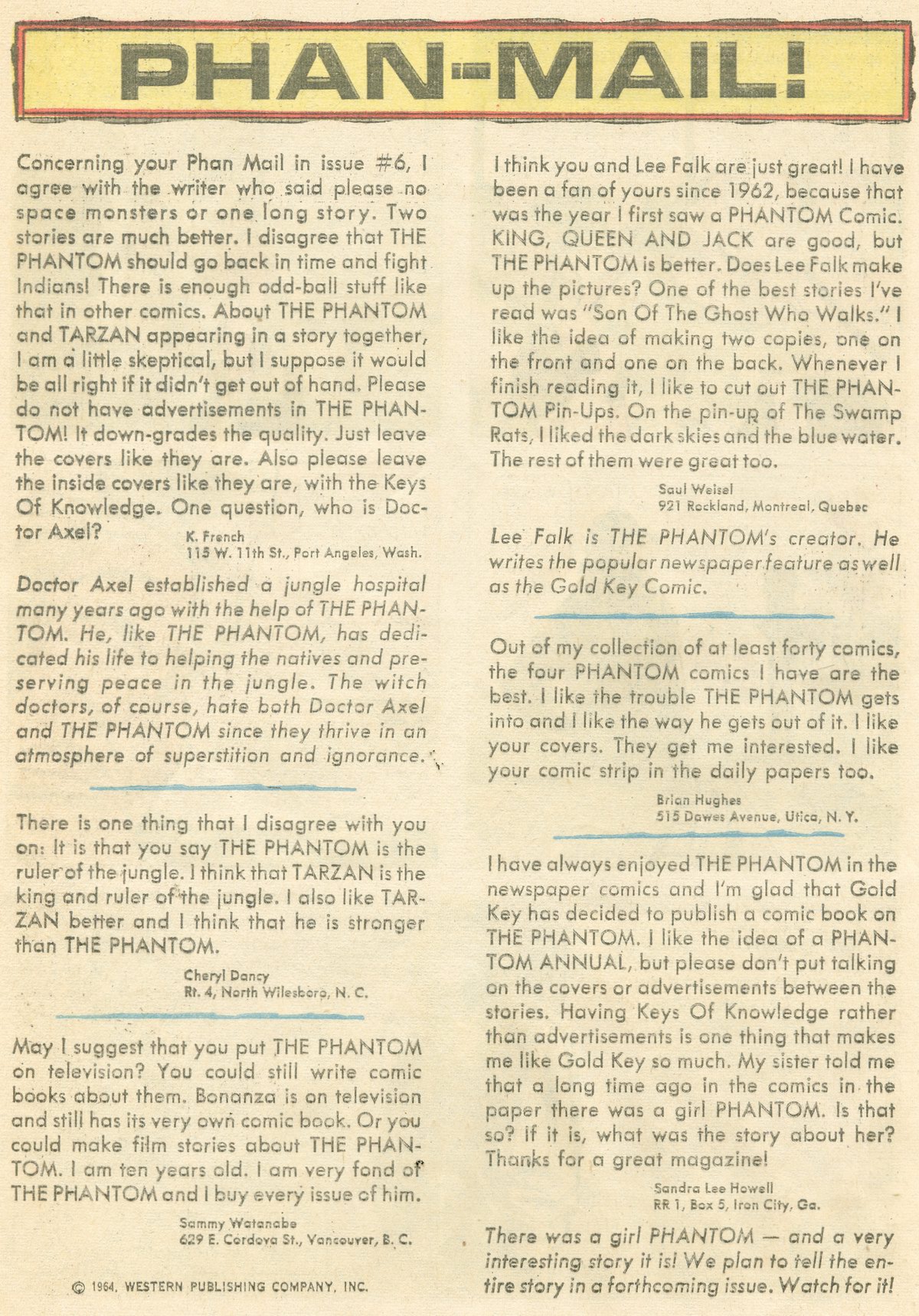 Read online The Phantom (1962) comic -  Issue #9 - 28