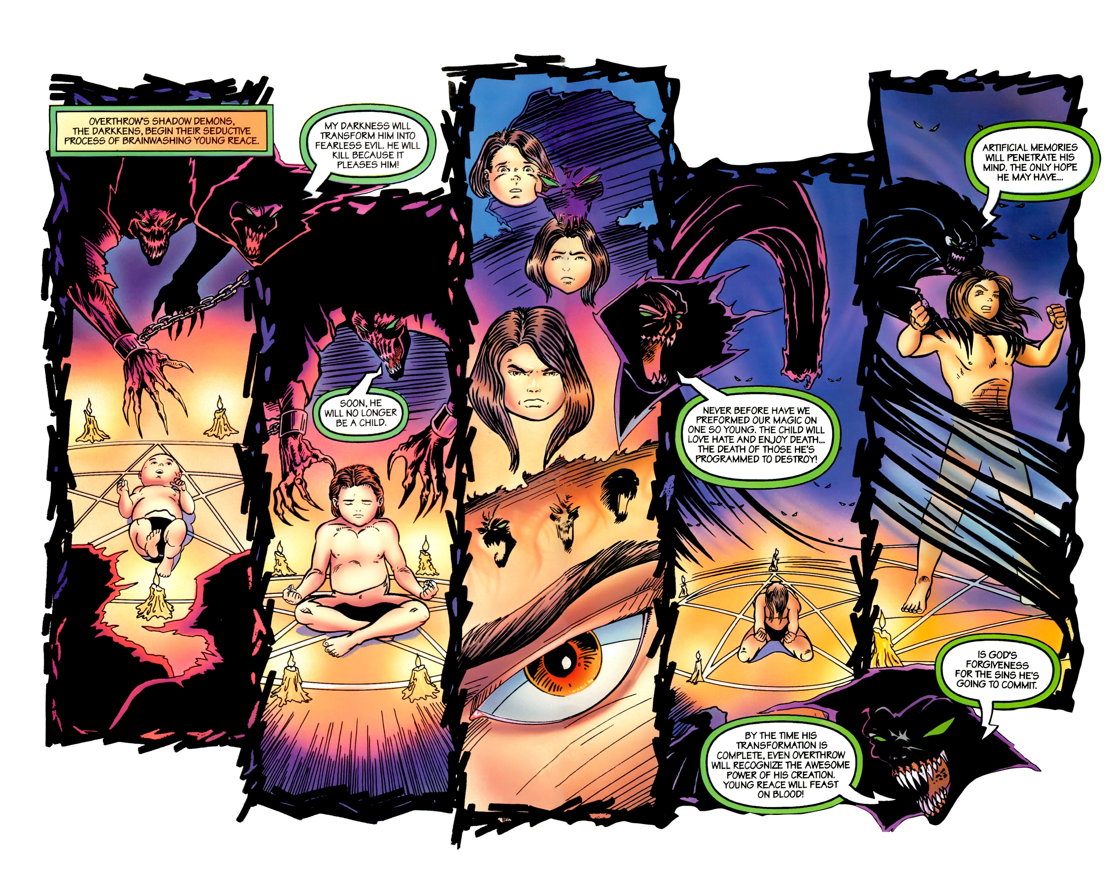 Read online Bloodfire comic -  Issue #8 - 9