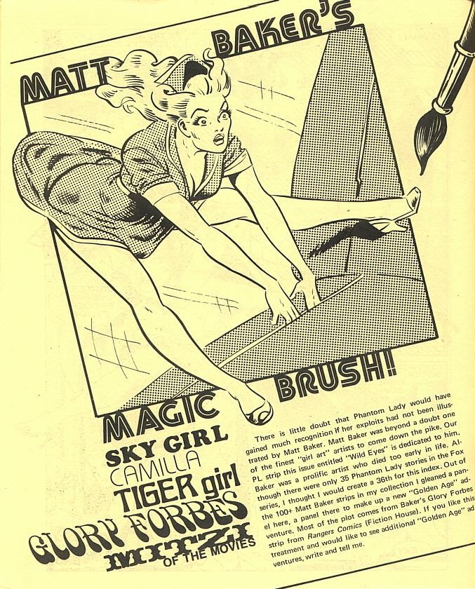 Read online The Fox Features Phantom Lady Comic Book Index comic -  Issue # Full - 37