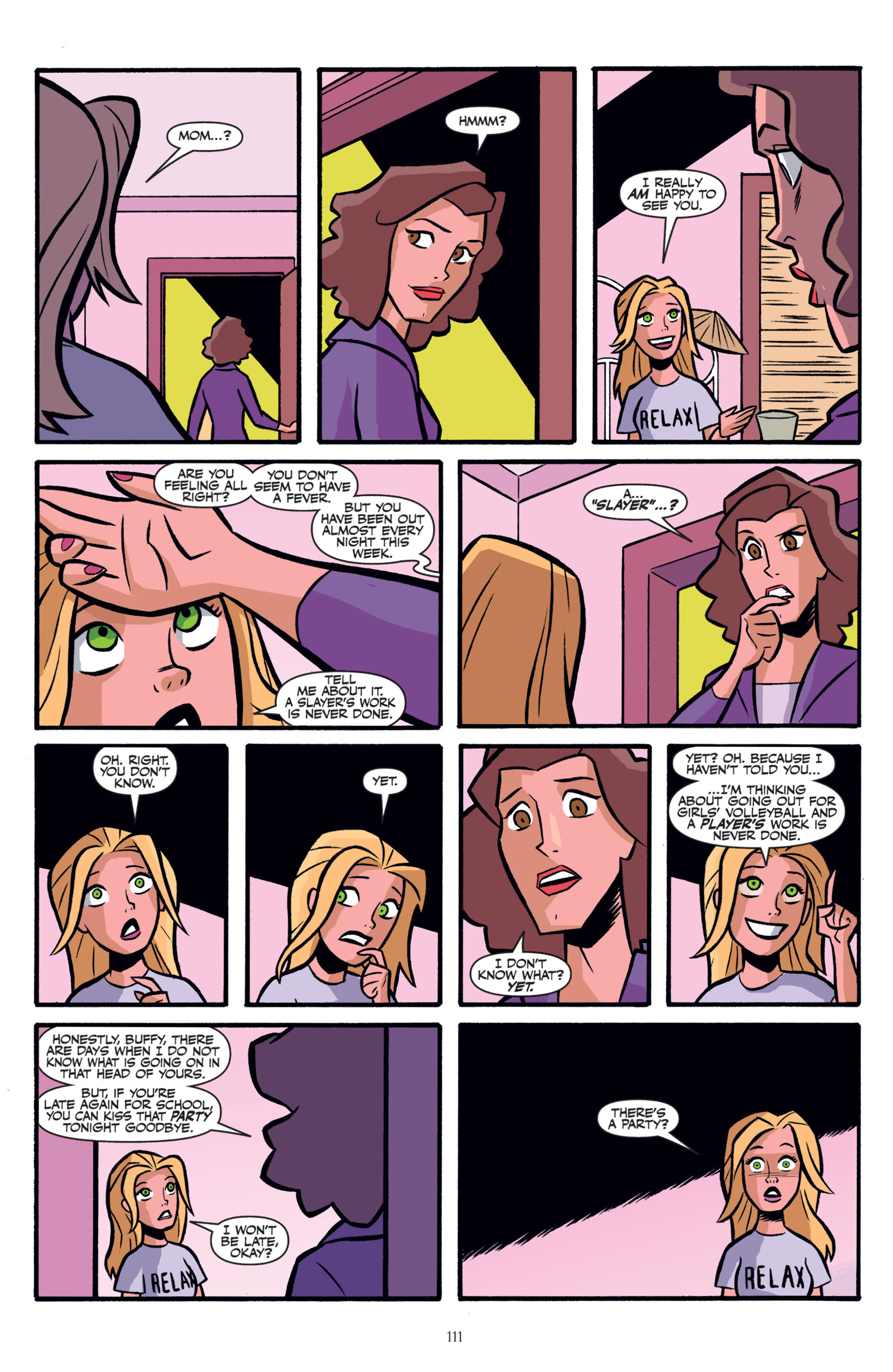Read online Buffy the Vampire Slayer Season Eight comic -  Issue # _TPB 4 - Time Of Your Life - 109