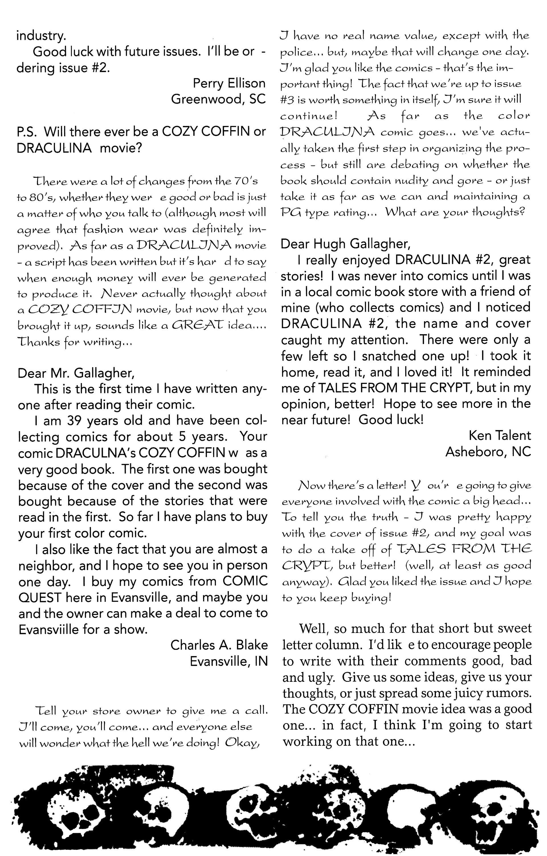 Read online Draculina's Cozy Coffin comic -  Issue #3 - 27