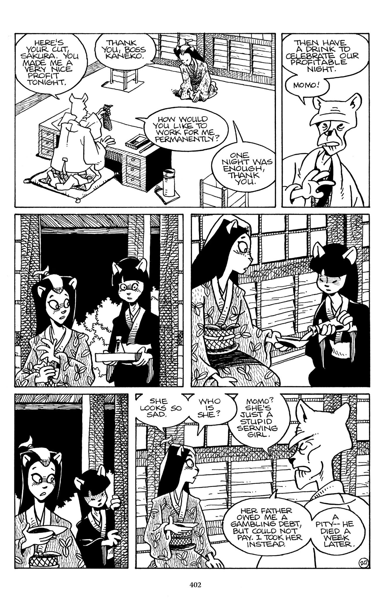 Read online The Usagi Yojimbo Saga comic -  Issue # TPB 6 - 400